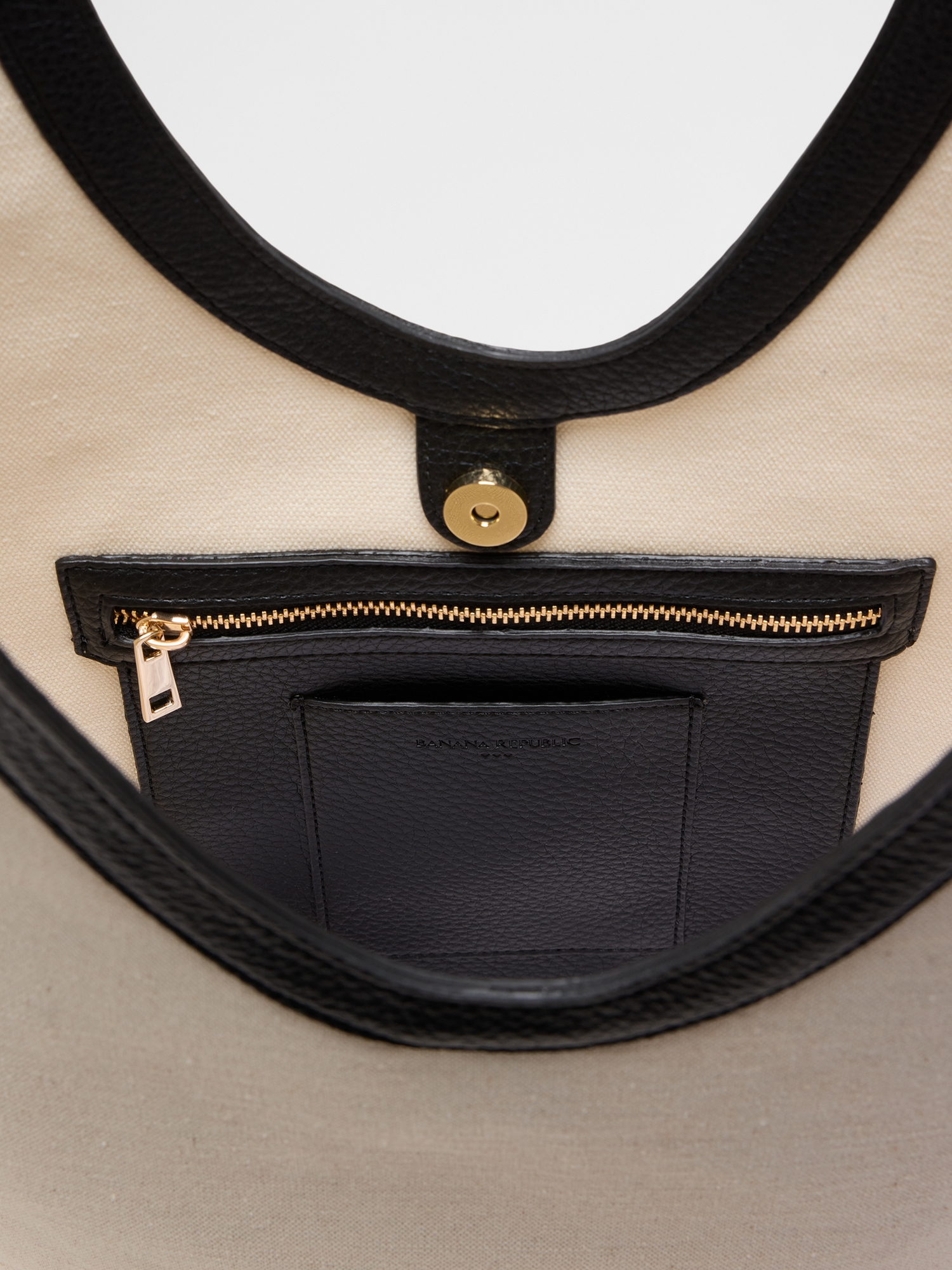 Image number 5 showing, Canvas Hobo Tote