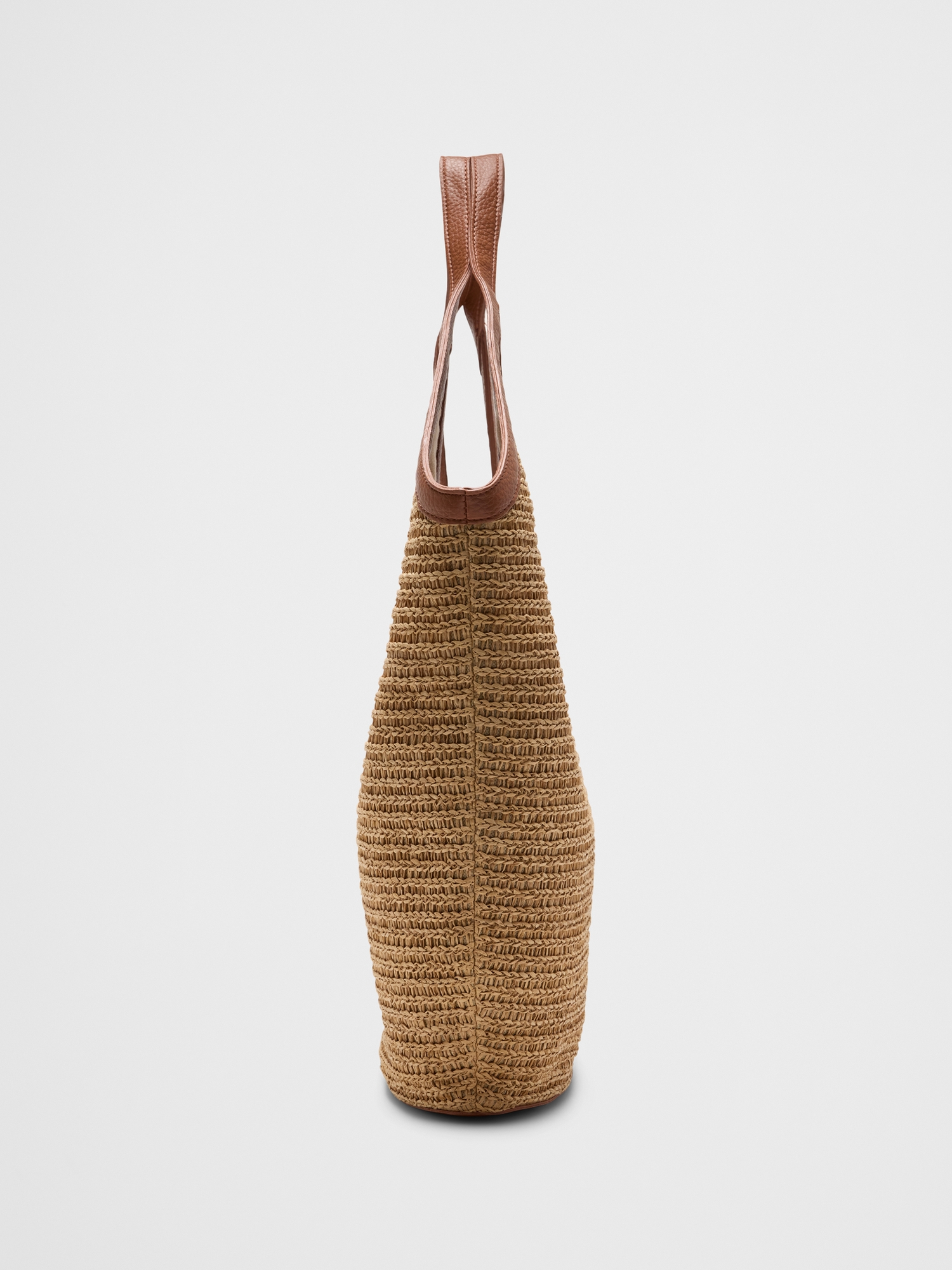 Image number 2 showing, Straw Hobo Tote