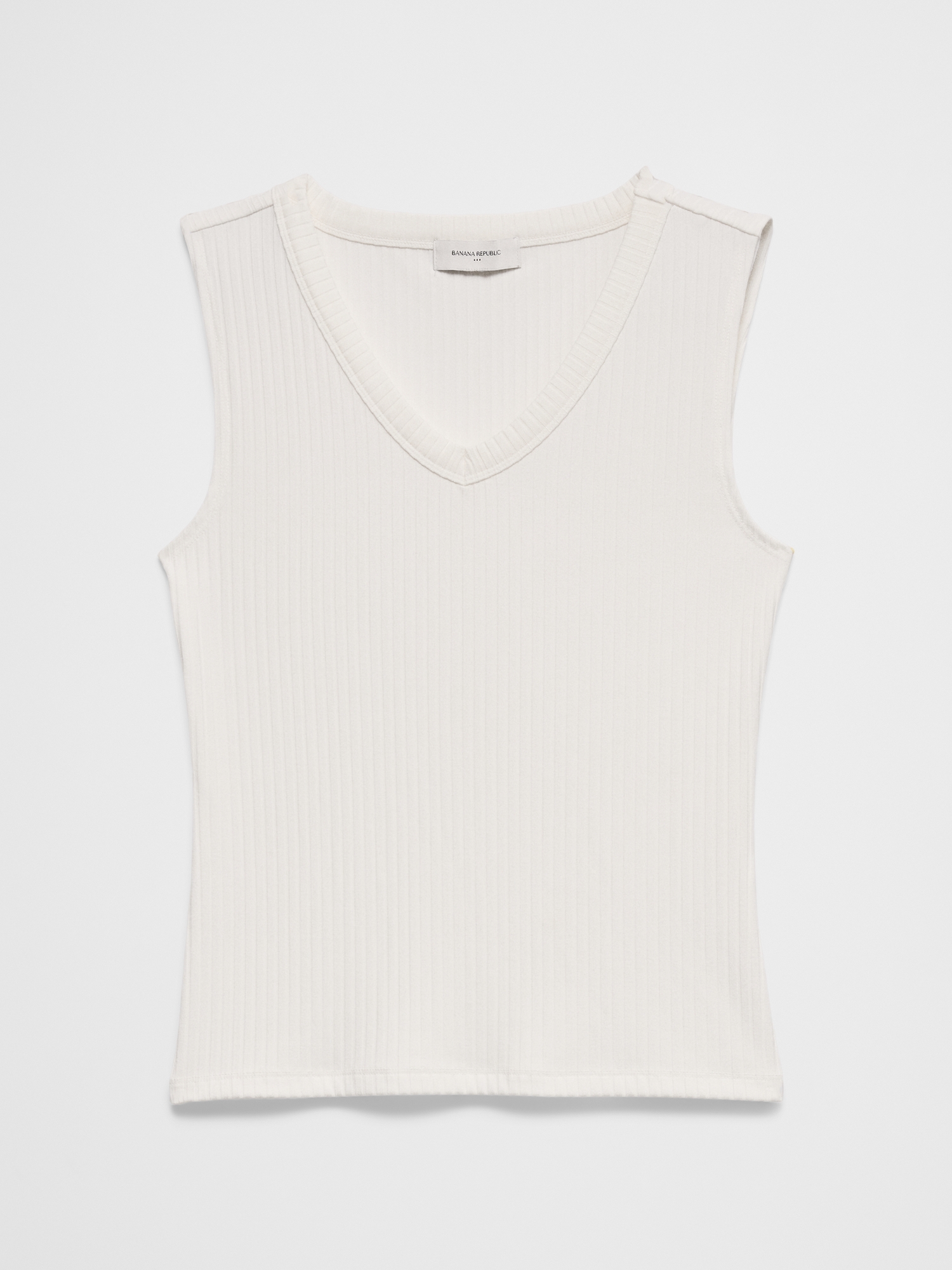 Image number 4 showing, Ribbed V-Neck T-Shirt