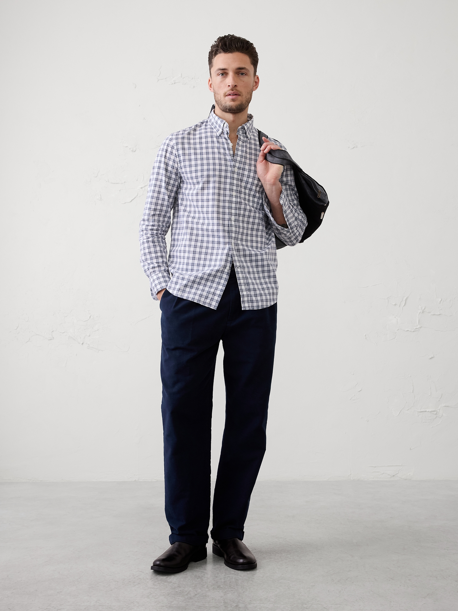 Slim-Fit Softwash Cotton Shirt