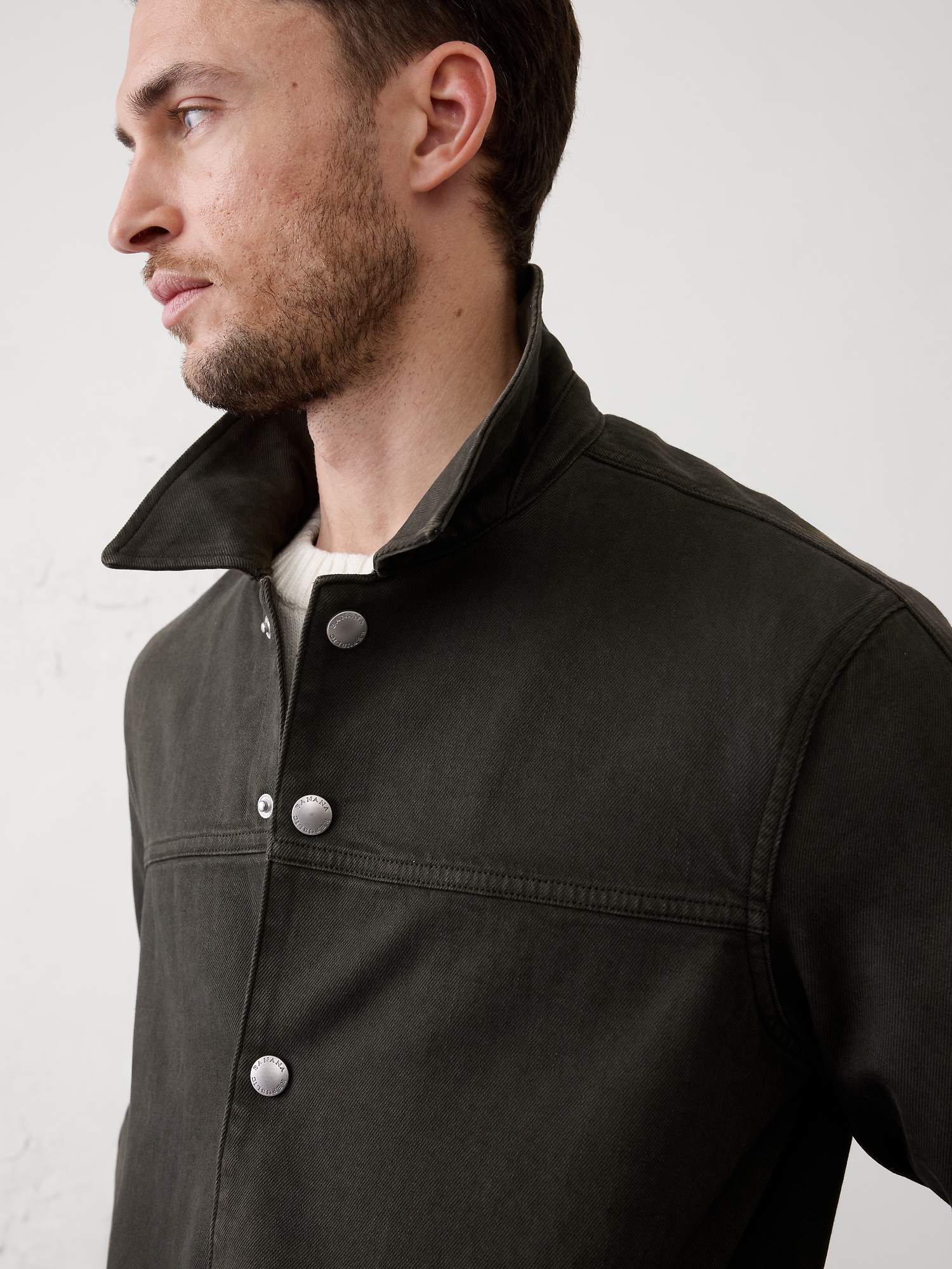 Image number 3 showing, Relaxed Garment-Dyed Jacket