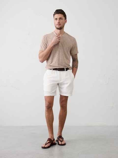 HENLEY COUPE STANDARD EN MÉLANGE DE LIN