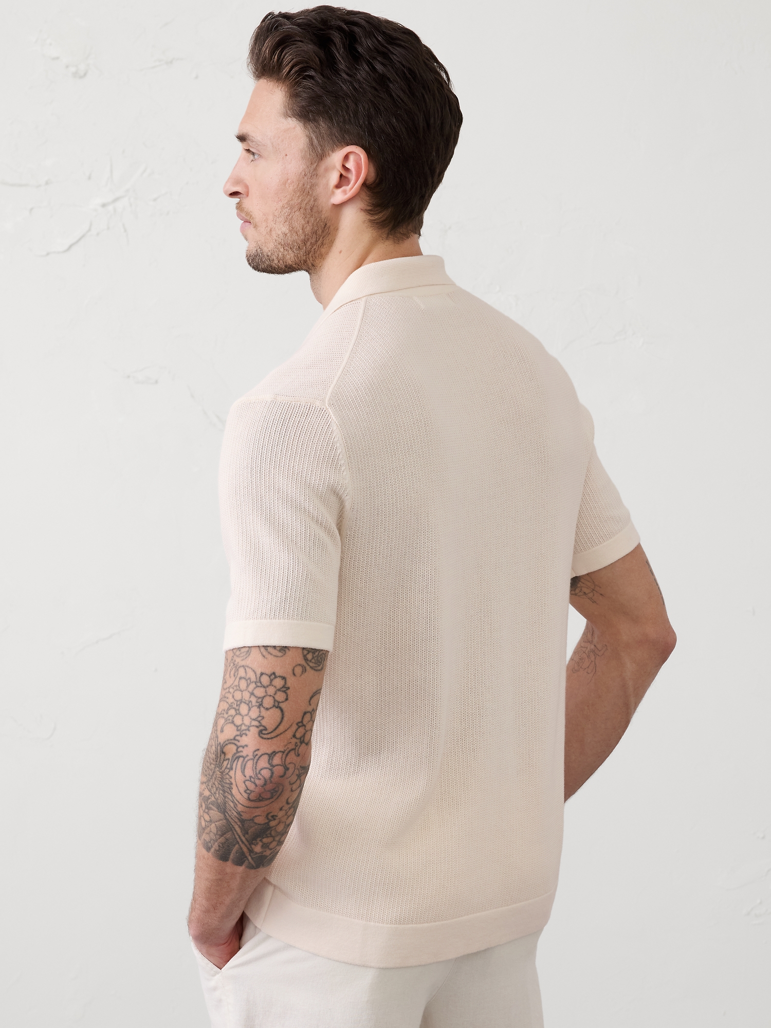 Image number 2 showing, Button-Down Polo Sweater