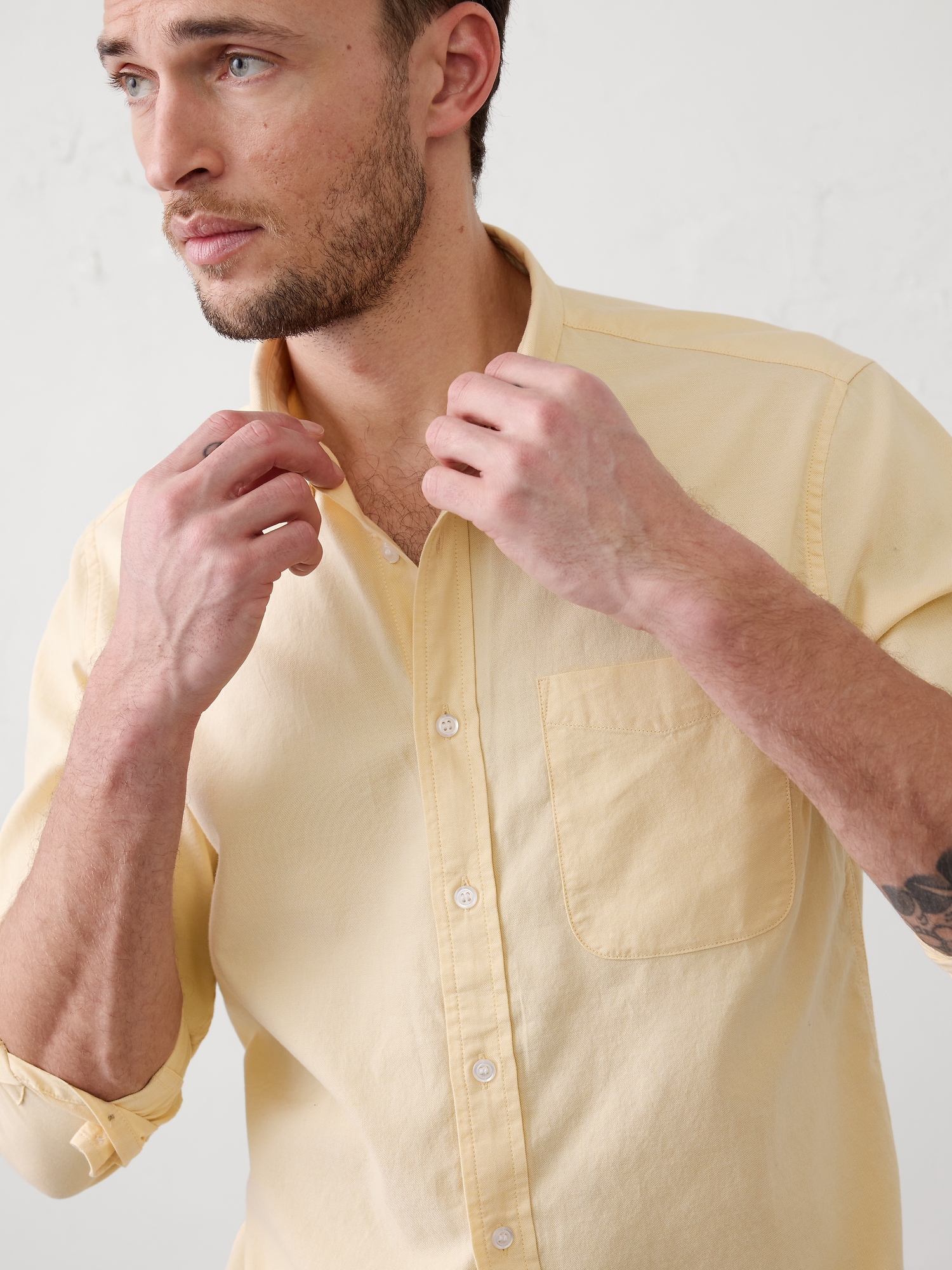 Image number 6 showing, Slim-Fit Oxford Shirt