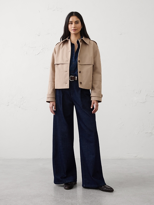 Short Trench Jacket | Banana Republic Factory