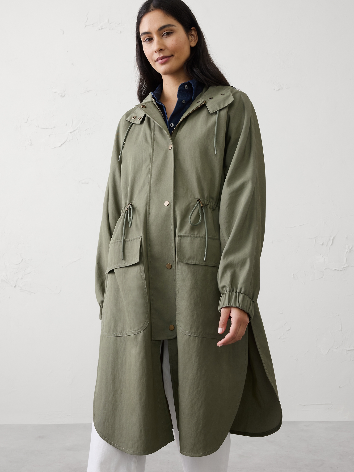 Image number 3 showing, Long Anorak