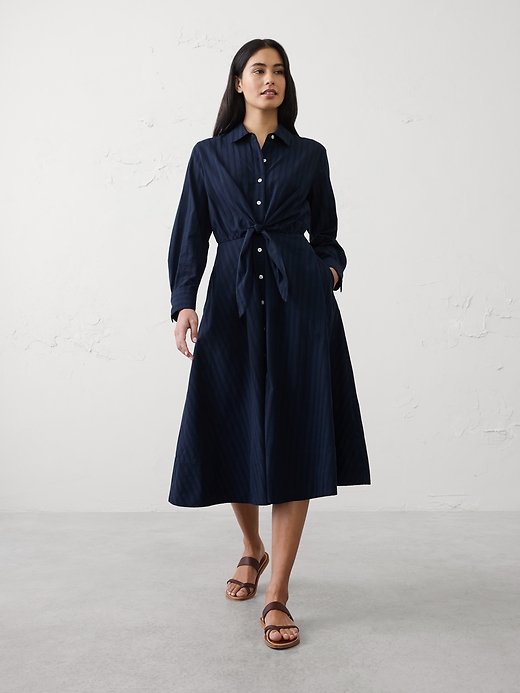 banana republic long sleeve shirt dress Banana Republic Black Tan Plaid Long Sleeve Shirt Dress 4