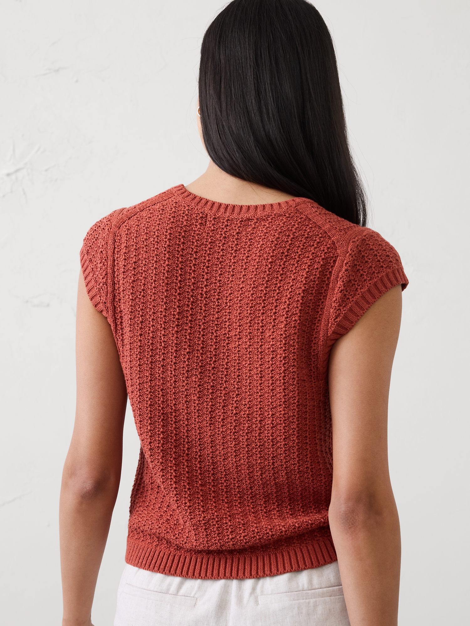 Image number 2 showing, Tape Yarn Sweater