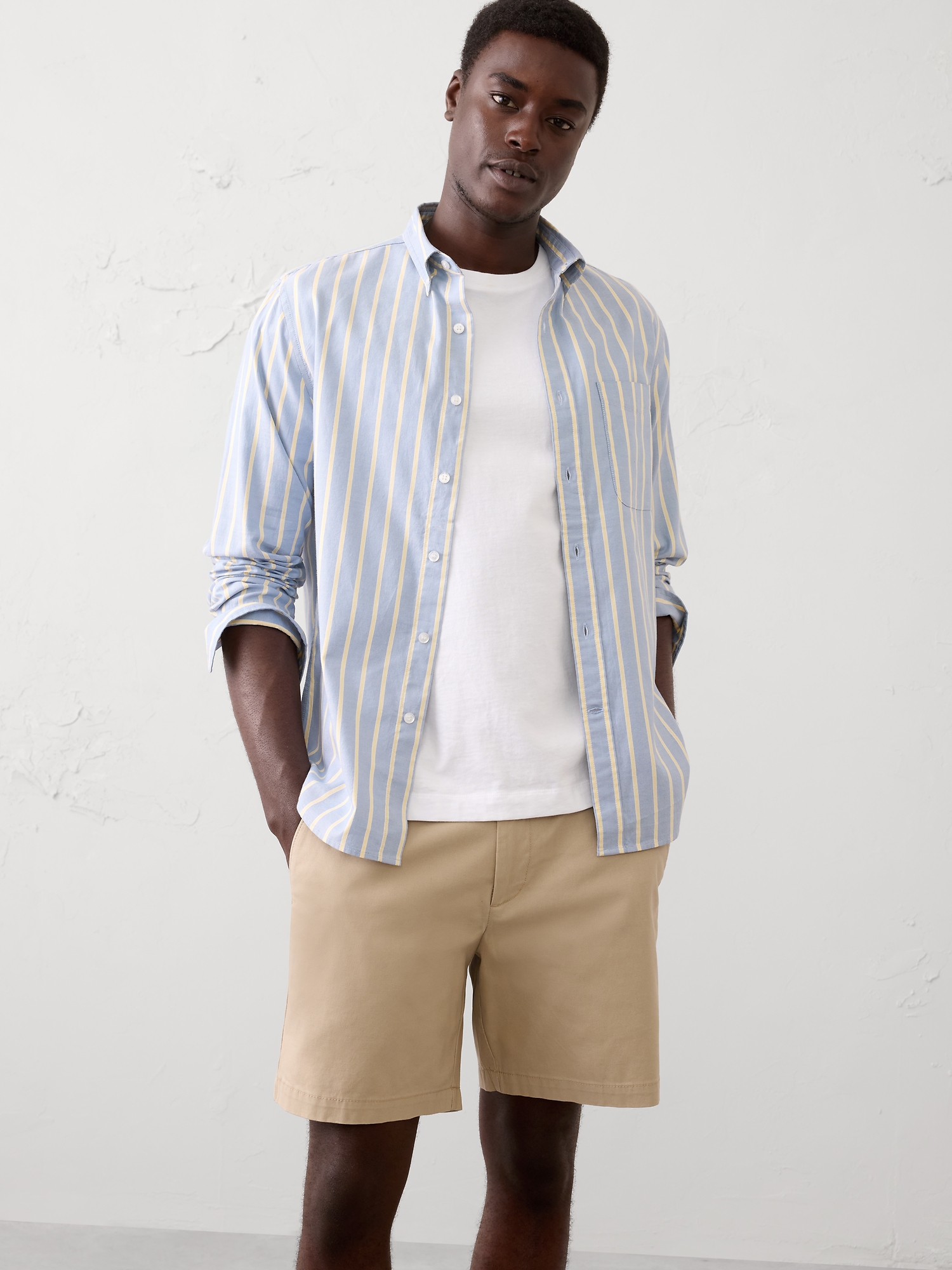 SHORT RODÉ COUPE ÉTROITE 18 CM