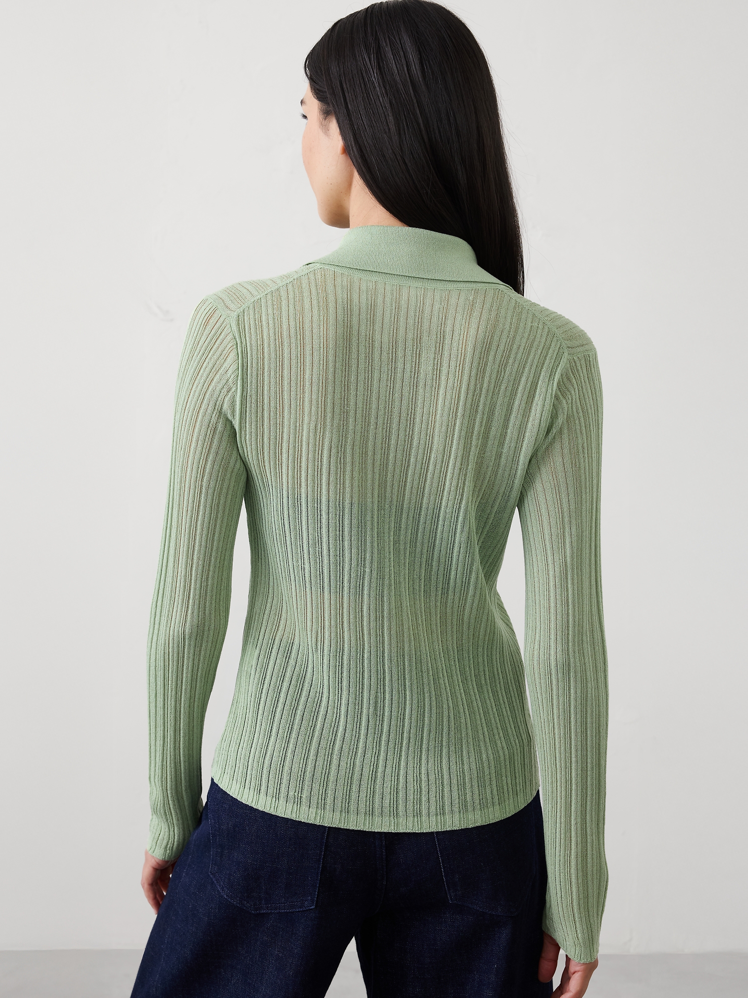 Image number 4 showing, Sheer Cardigan Sweater