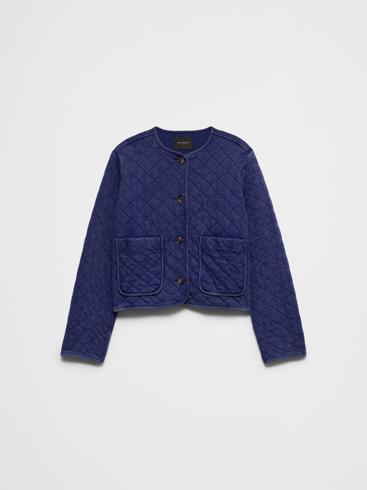 Image number 4 showing, Quilted Knit Jacket
