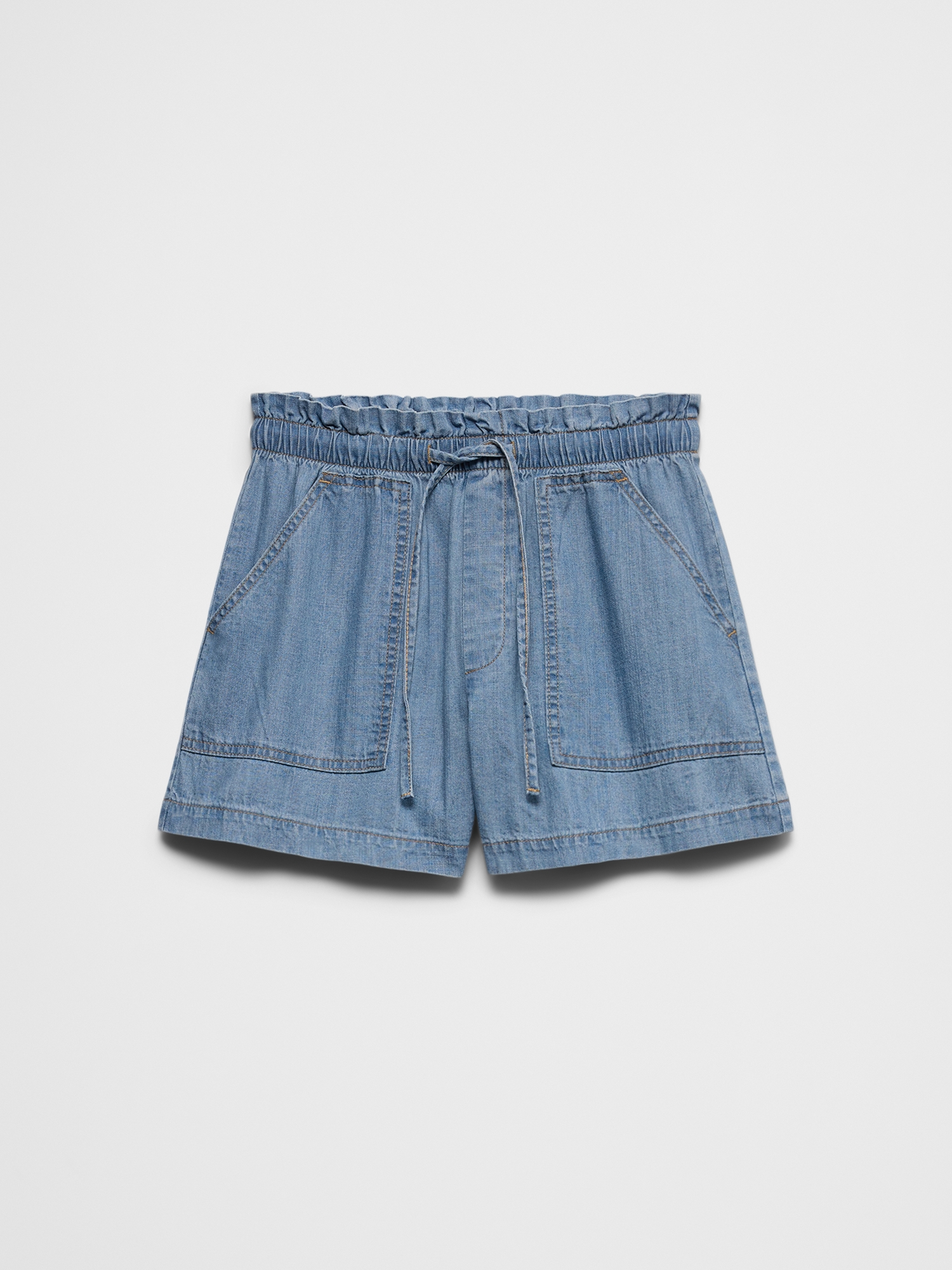 Image number 6 showing, Mid-Rise Summerweight Denim Pull-On Short