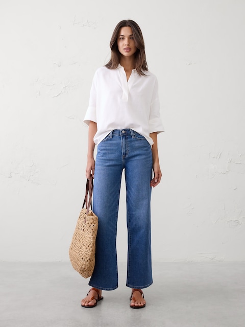 Straight High-Rise Jean