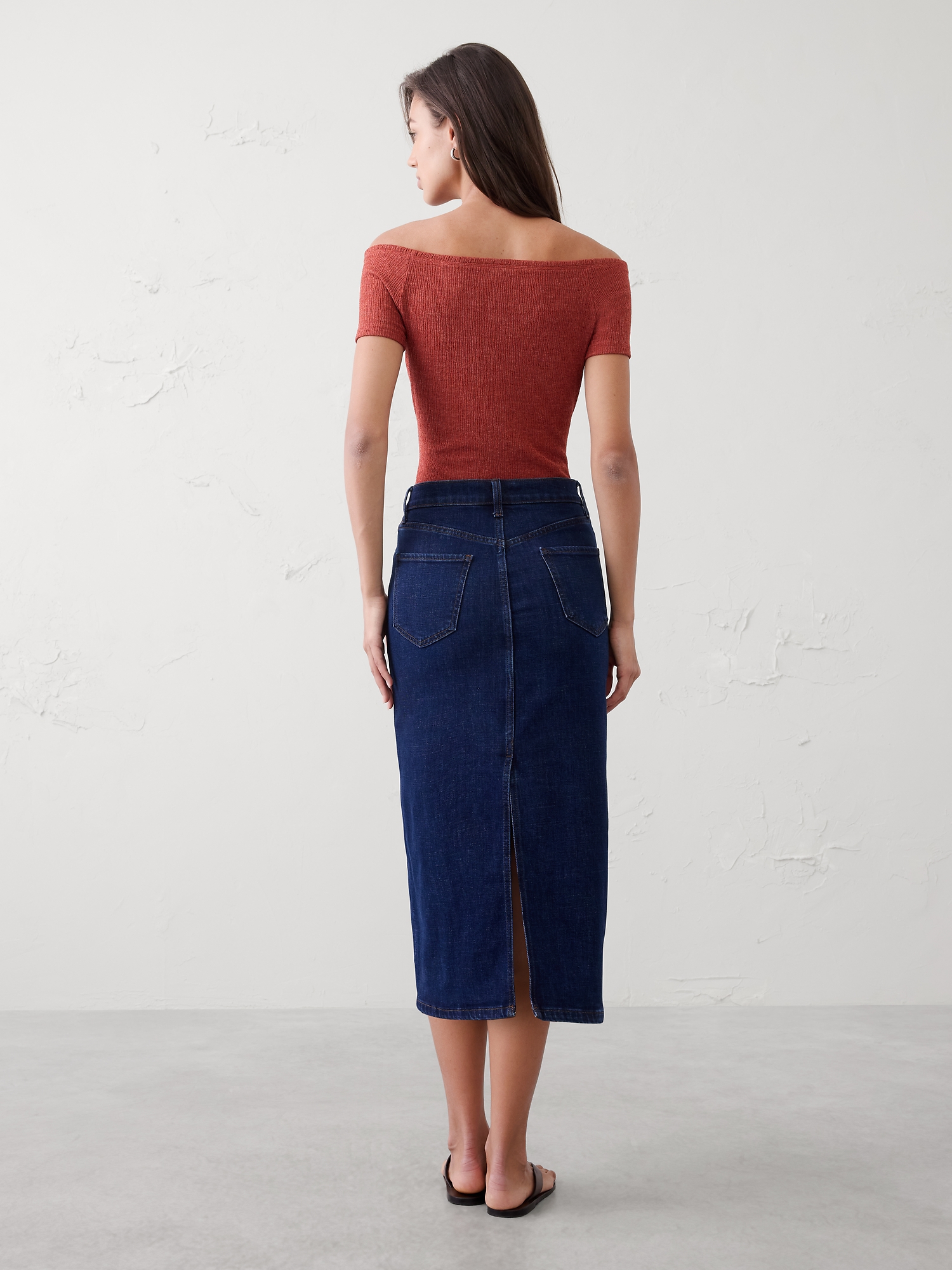 Image number 2 showing, Off-Shoulder Jacquard Crinkle Top