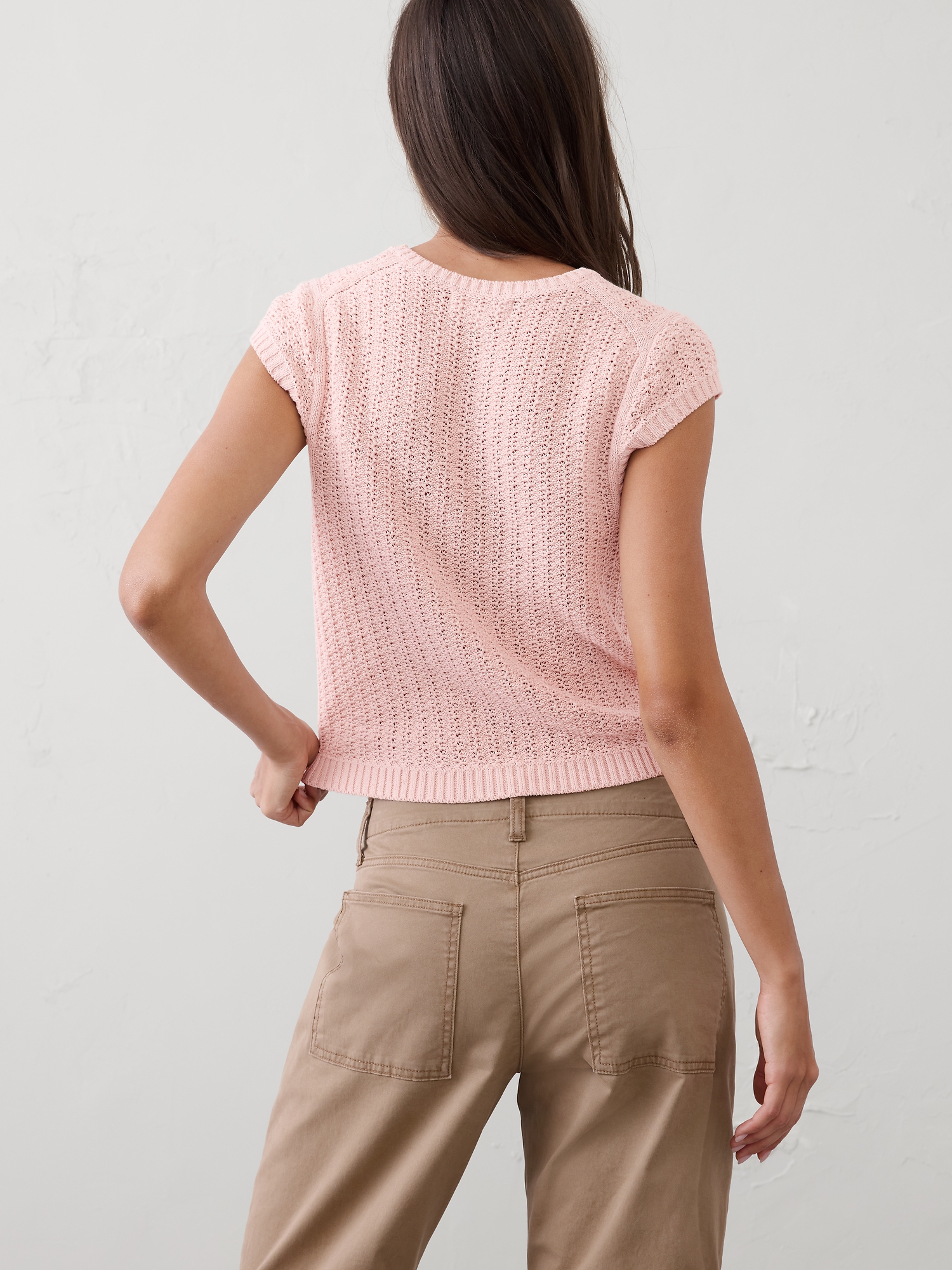 Image number 5 showing, Tape Yarn Sweater