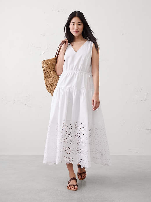 lace midi dress banana republic NWOT Banana Republic Lace Trumpet Midi Dress, Navy SIZE 4 #267690 E94