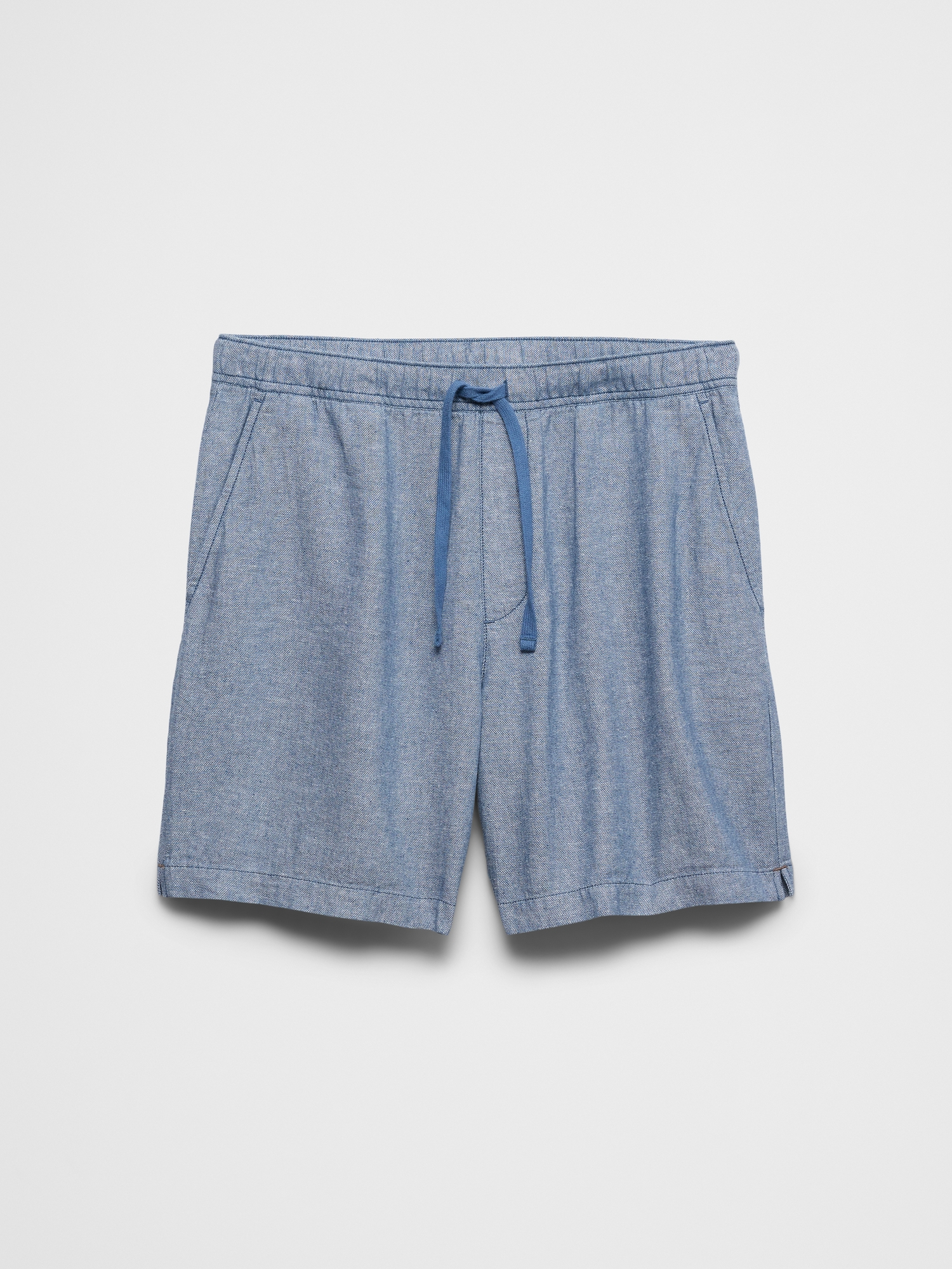 Image number 4 showing, Standard-Fit 7" Linen-Blend Deck Short