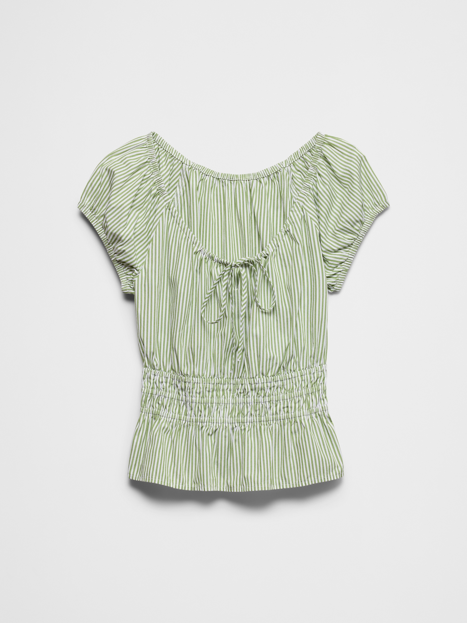 Image number 4 showing, Elastic Scoop-Neck Top