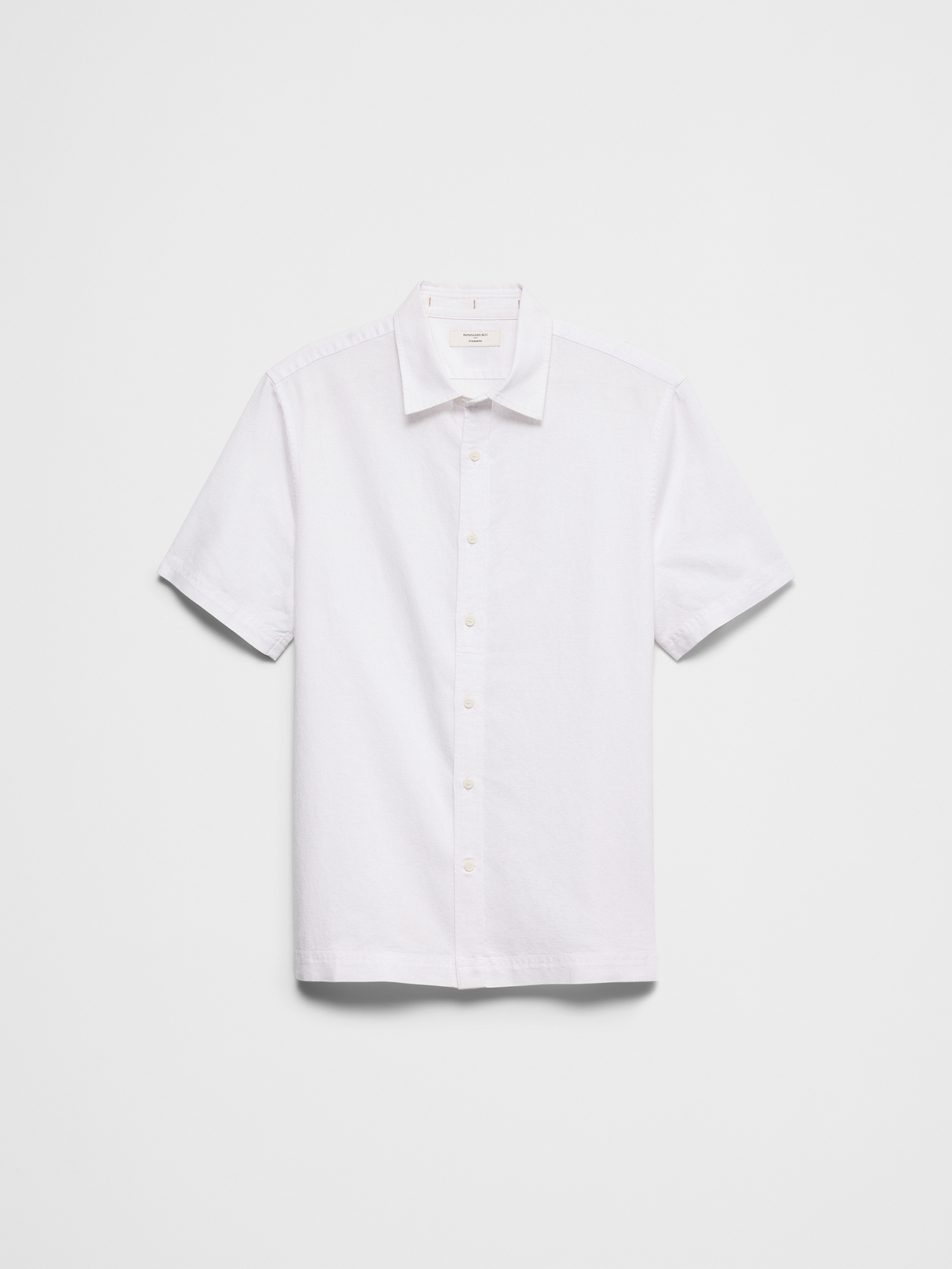 Image number 4 showing, Standard-Fit Linen-Blend Shirt