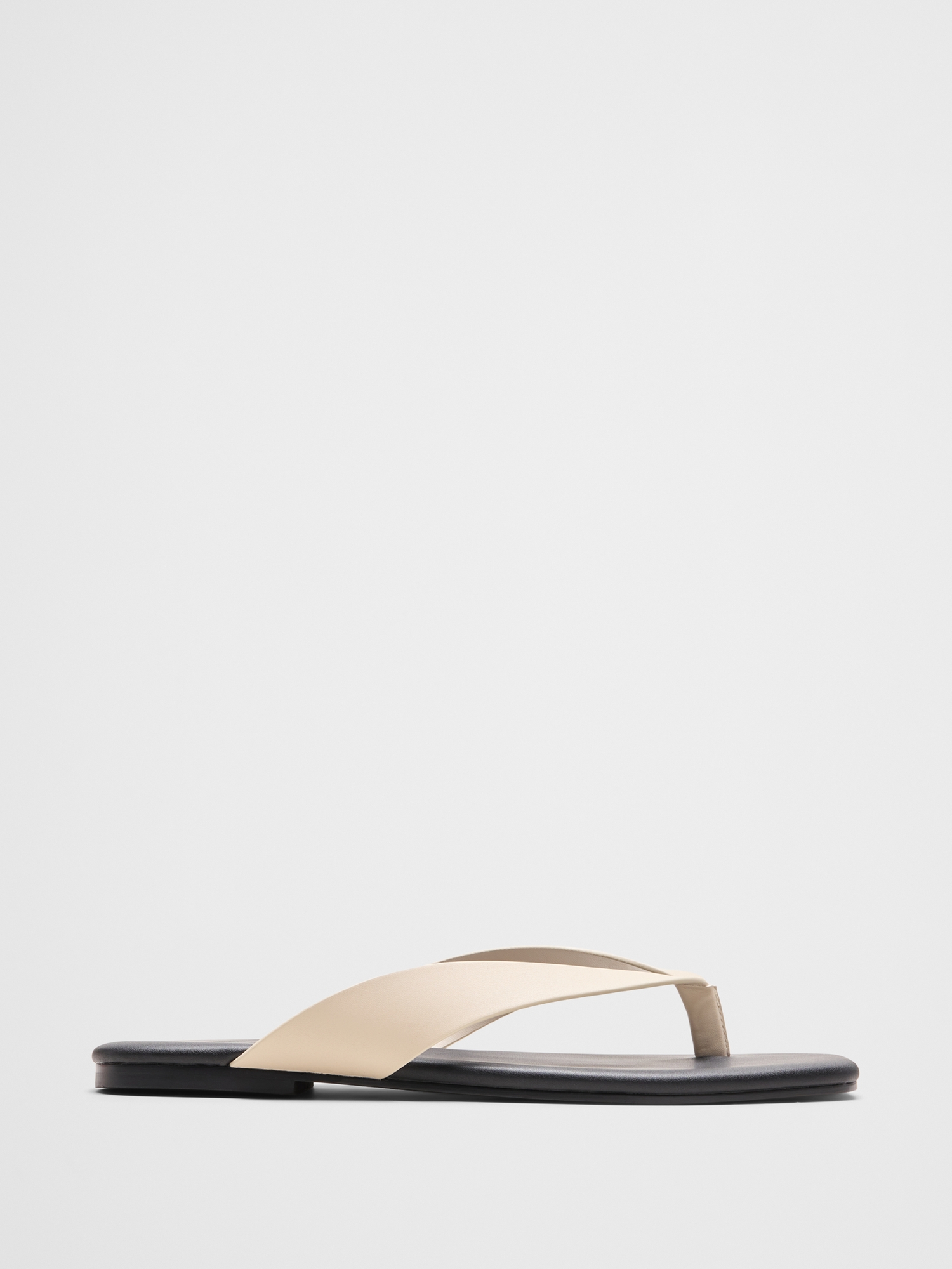 Image number 1 showing, Vegan Leather Flip Flop