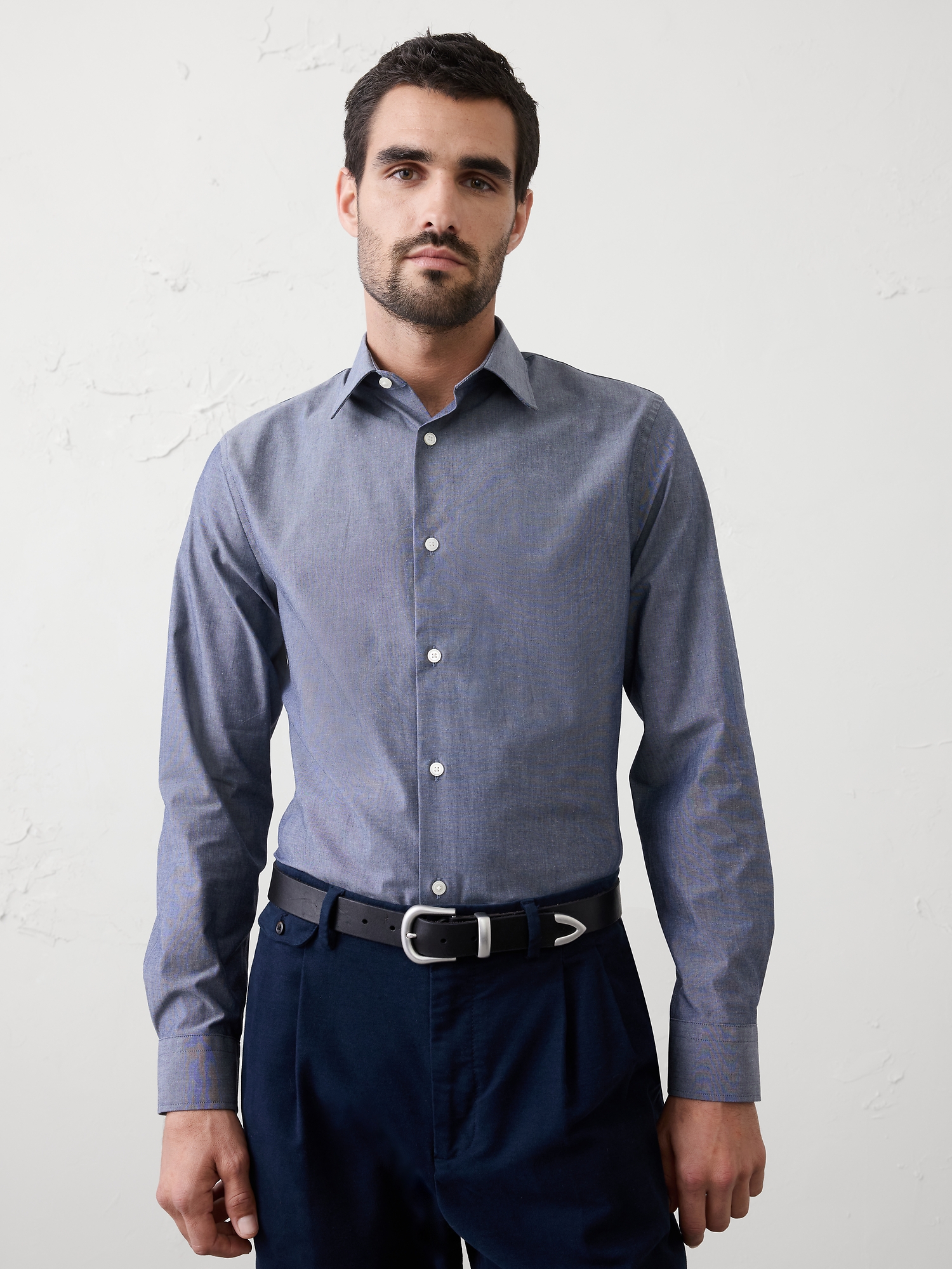 CHEMISE HABILLÉE À COUPE AJUSTÉE