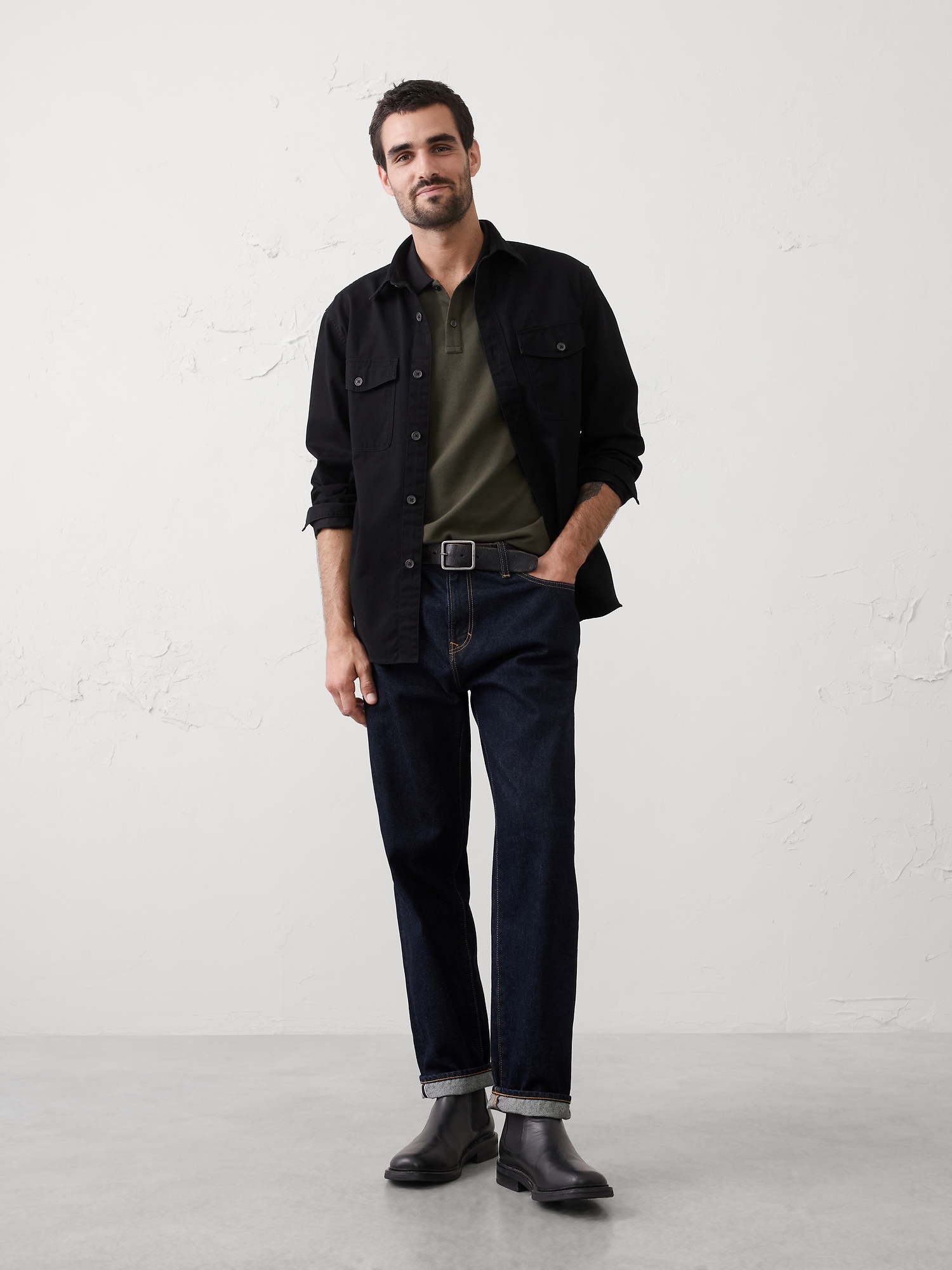 L'image numéro 3 présente Polo en piqué coupe standard collection Monogram