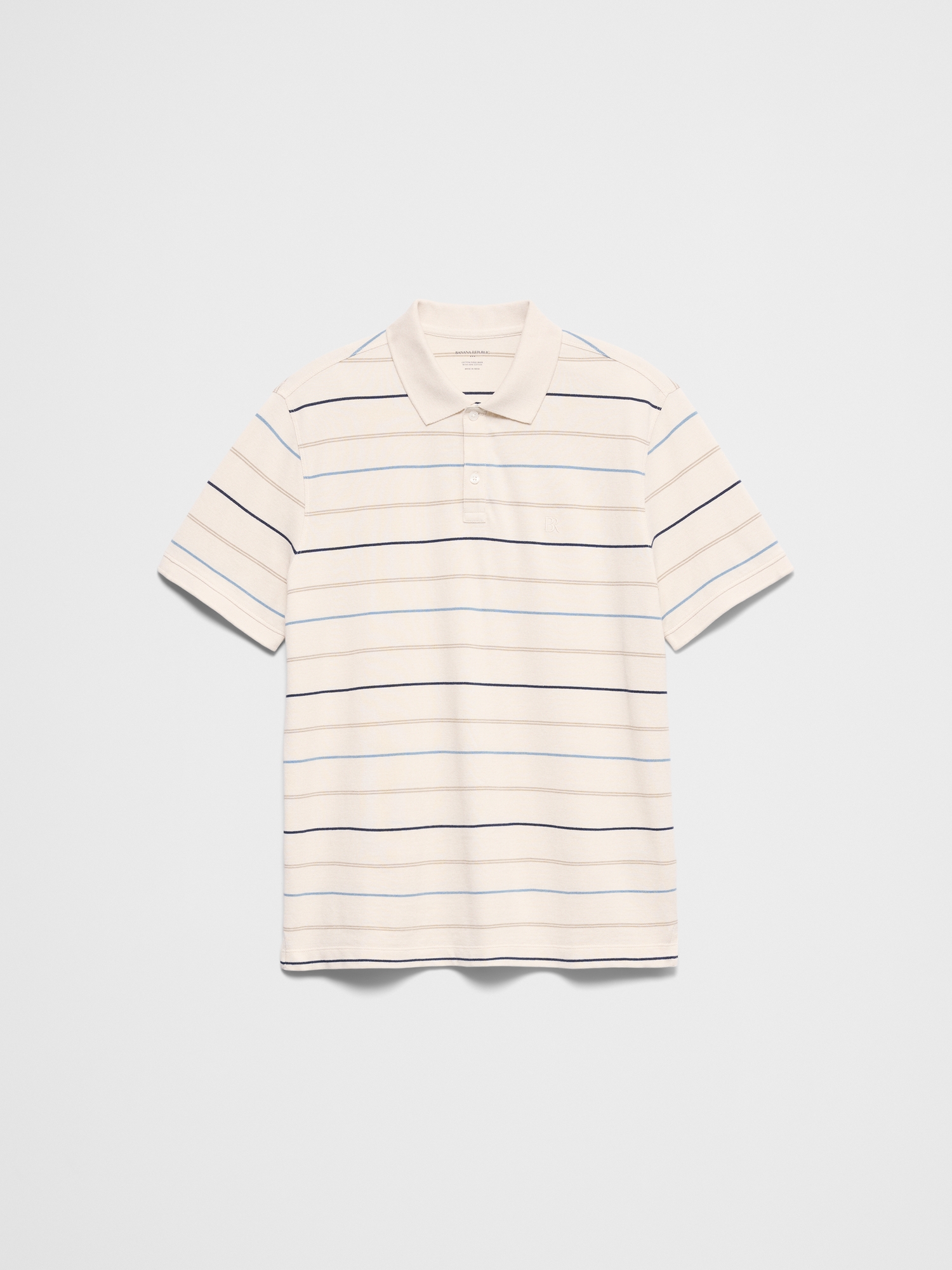 L'image numéro 7 présente Polo en piqué coupe standard