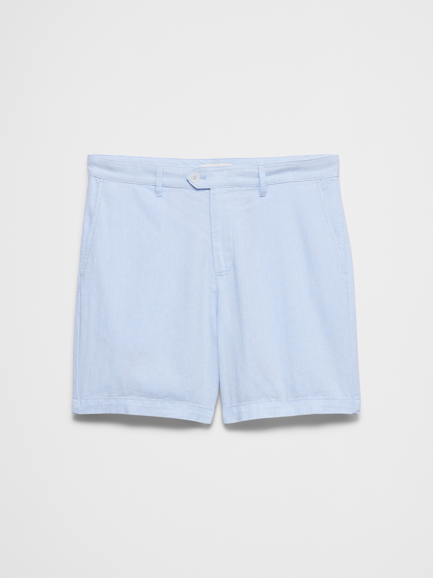 Image number 4 showing, Slim-Fit 7" Linen-Blend Short