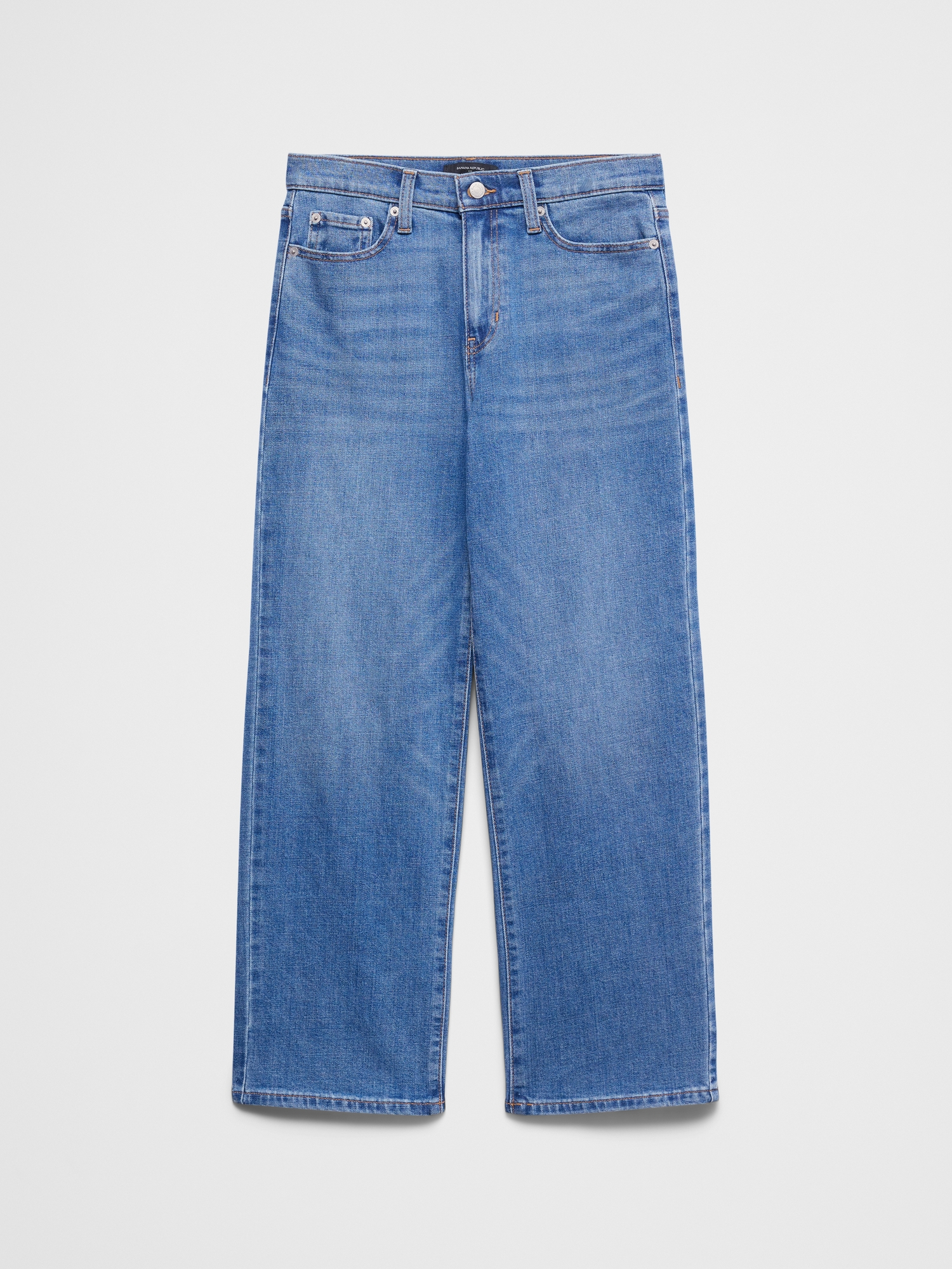 Image number 7 showing, Straight High-Rise Jean