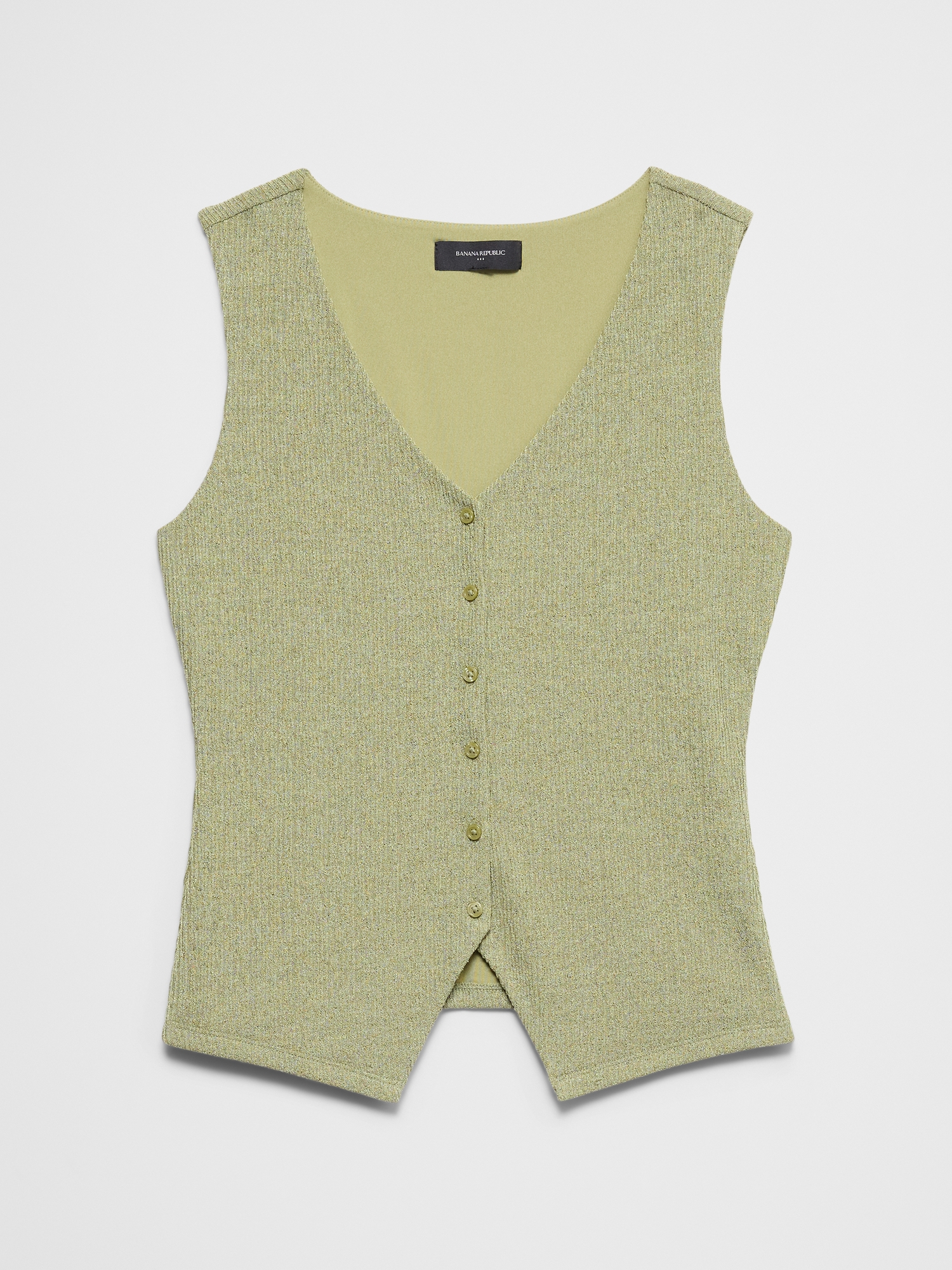 Image number 4 showing, Jacquard Crinkled Vest Top