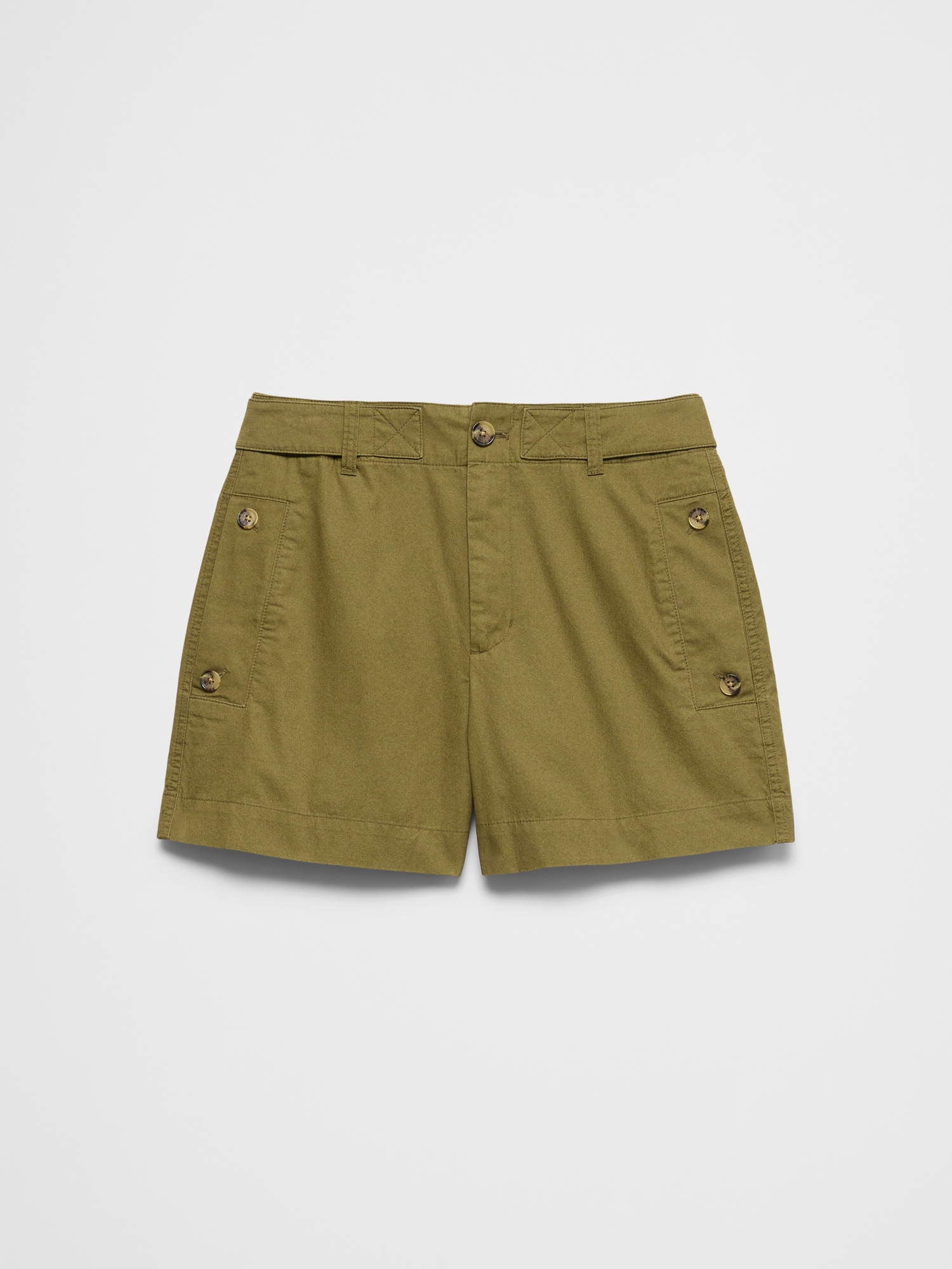 Image number 4 showing, High-Rise Twill Utility Short
