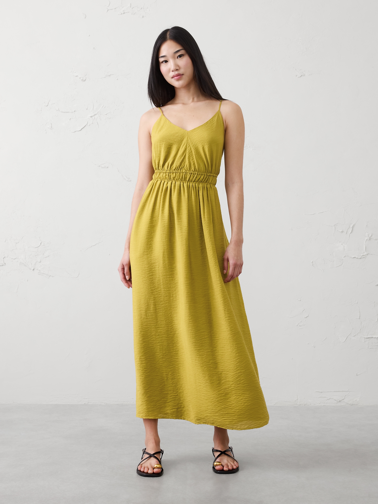 Image number 1 showing, Open-Back Tie Maxi Dress
