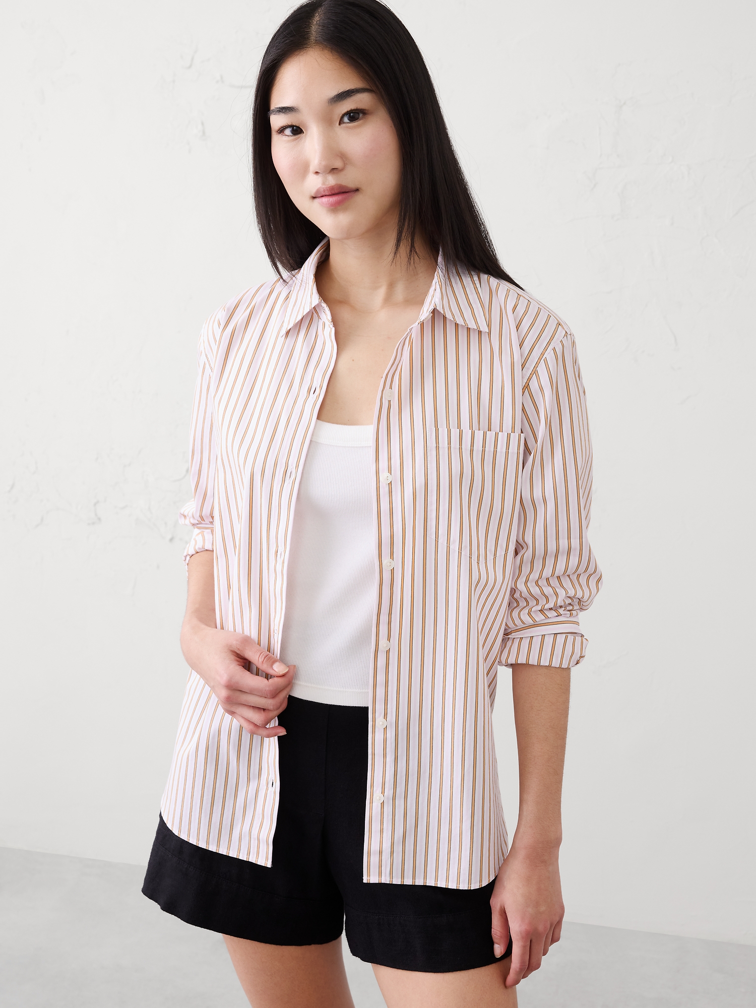 Image number 1 showing, Perfect Poplin Shirt