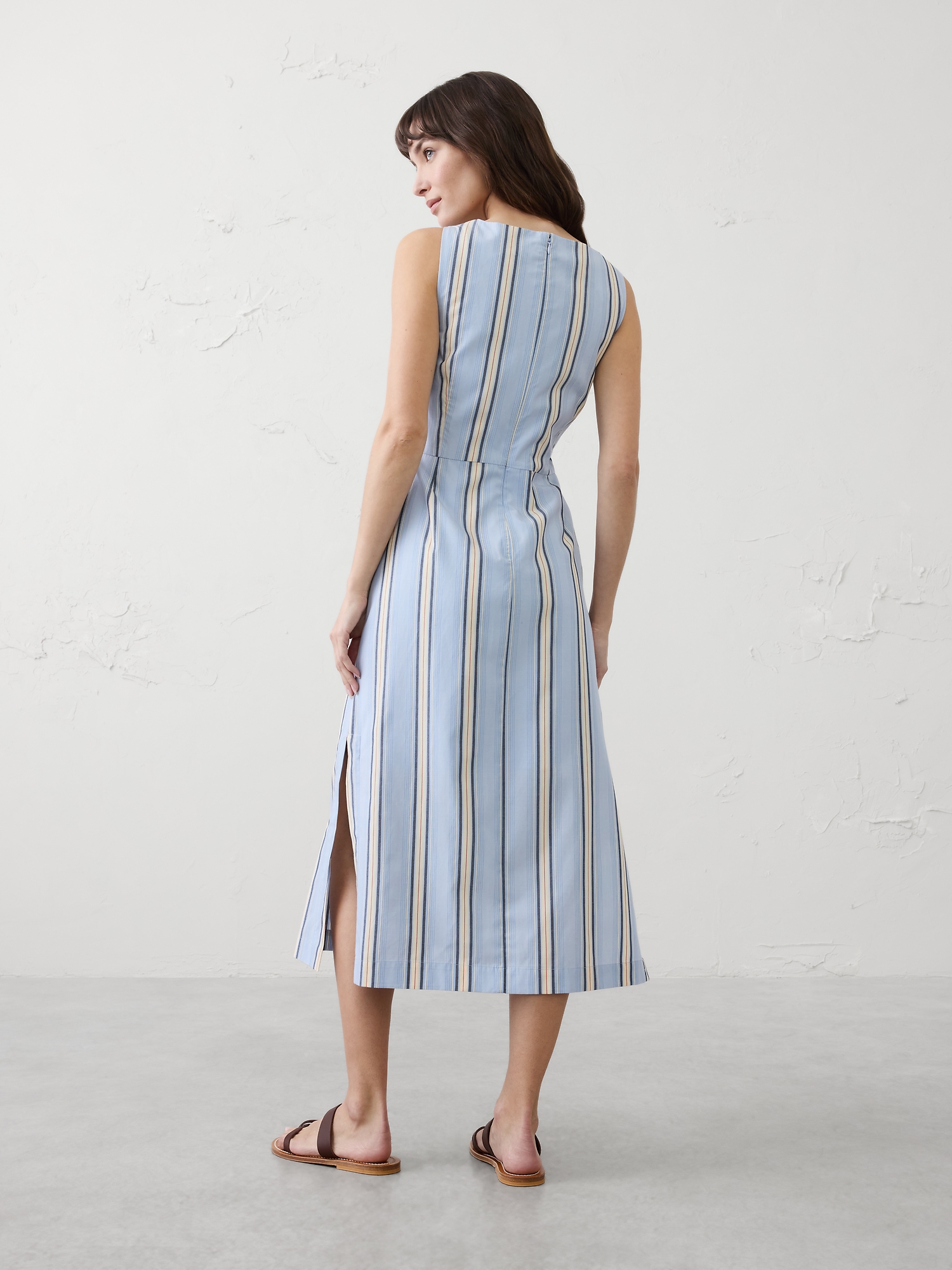 Image number 2 showing, Cinched Cutout Midi Dress
