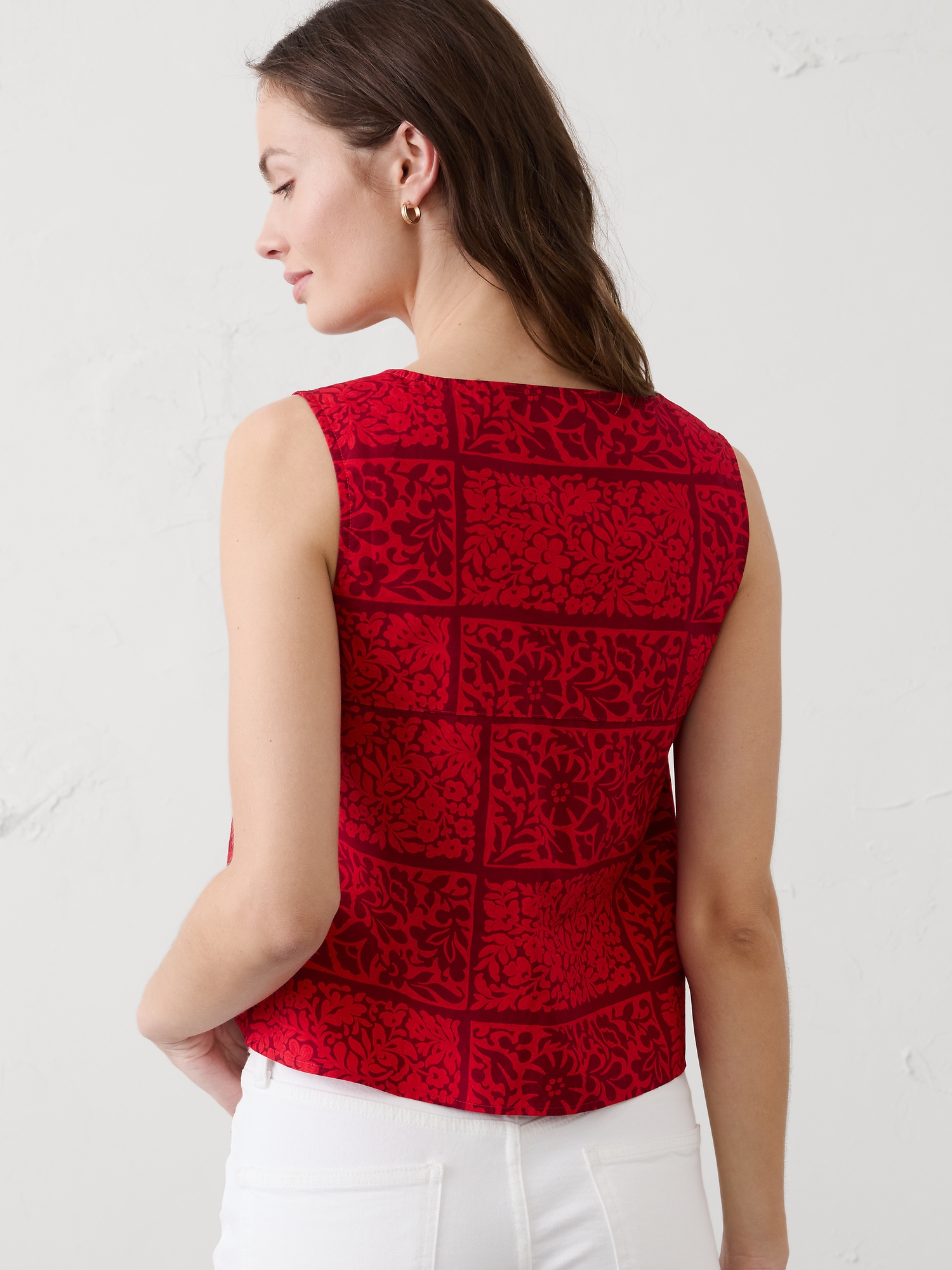 Image number 2 showing, Button-Through Top