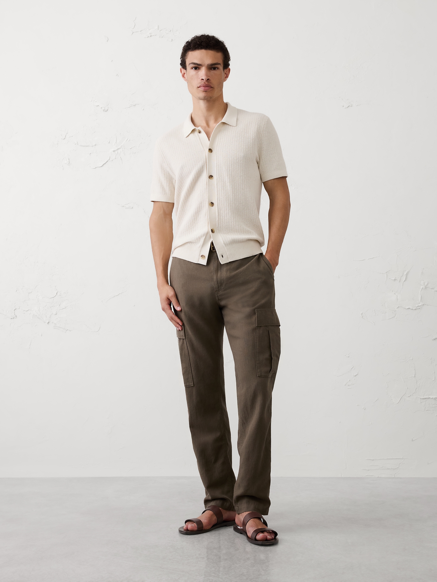 Image number 1 showing, Textured Sweater Polo