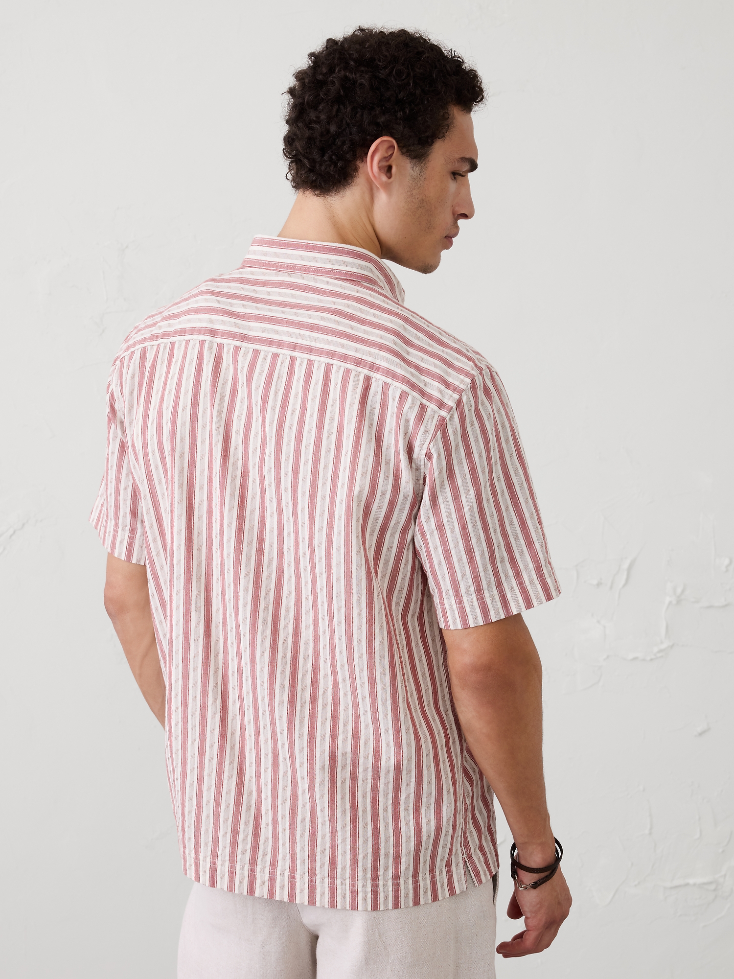 Image number 2 showing, Standard-Fit Seersucker Shirt