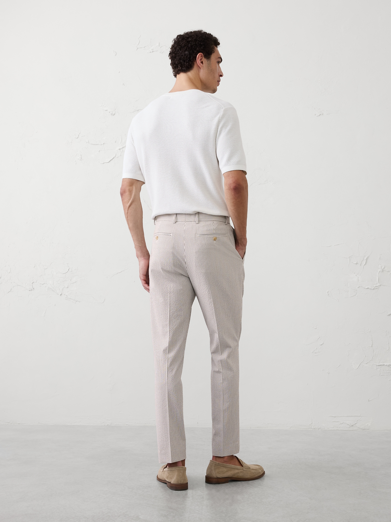 Image number 2 showing, Seersucker Suit Trouser