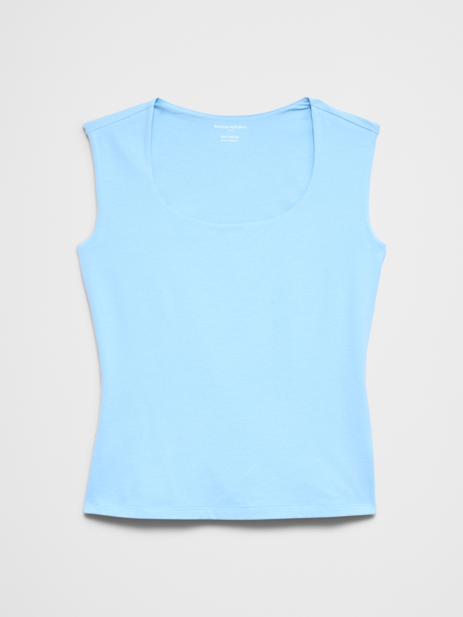 Image number 4 showing, Soft Stretch Scoop-Neck Top