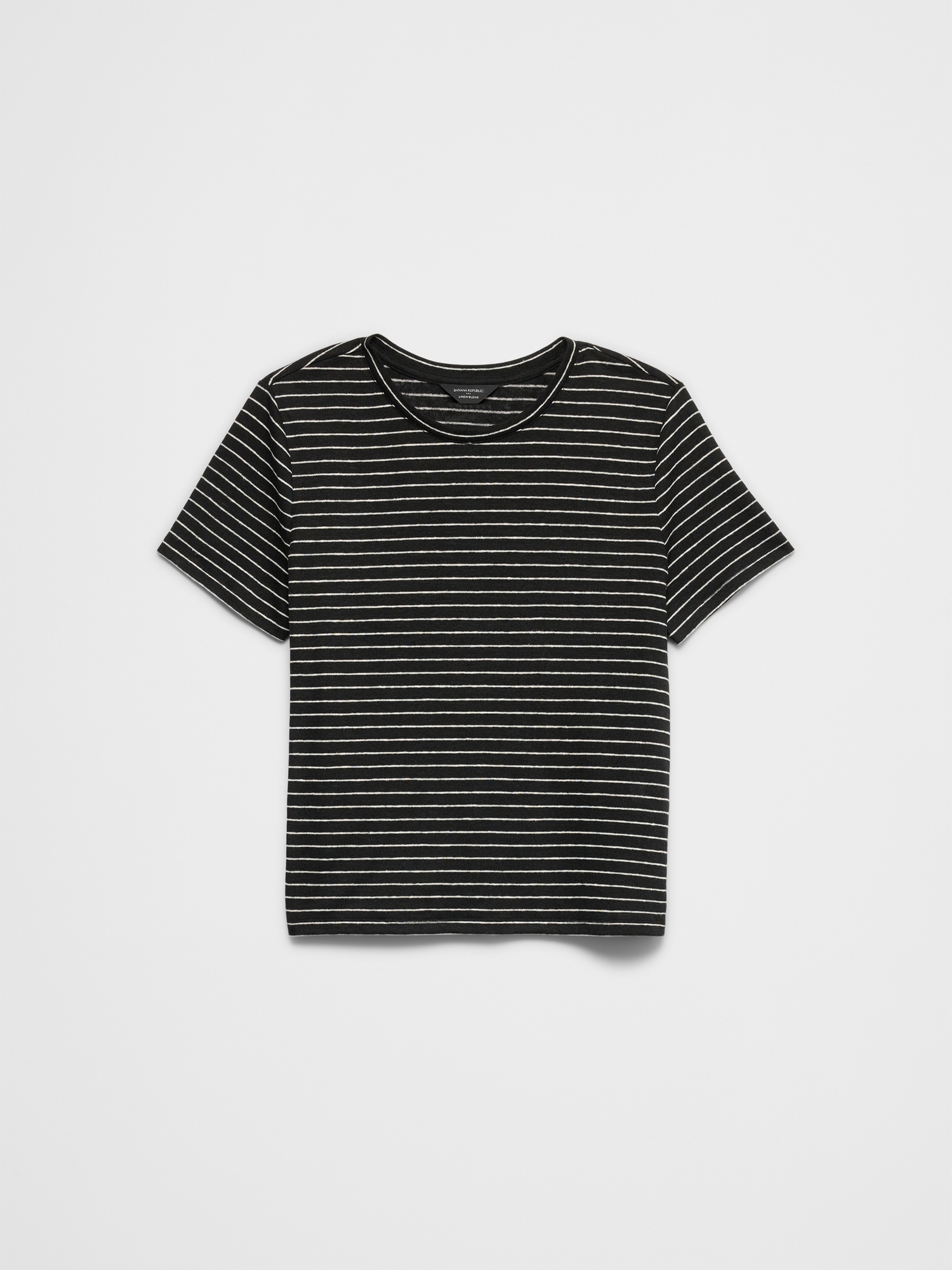 Image number 7 showing, Linen-Blend T-Shirt