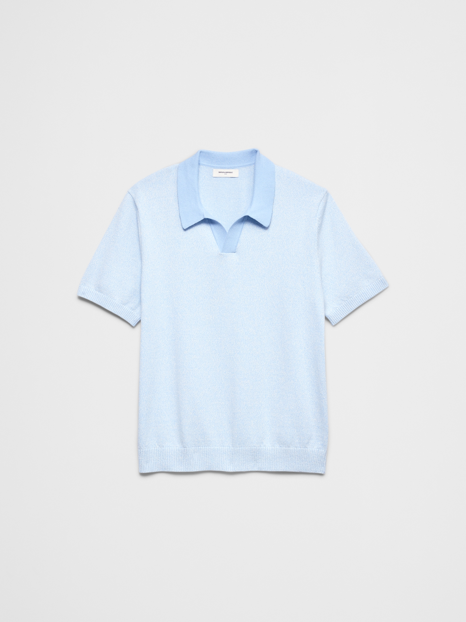 Image number 4 showing, Johnny Collar Marled Polo