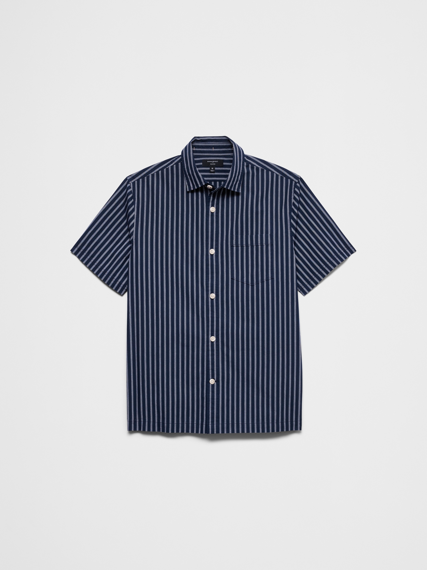 Image number 4 showing, Relaxed-Fit Striped Poplin Shirt