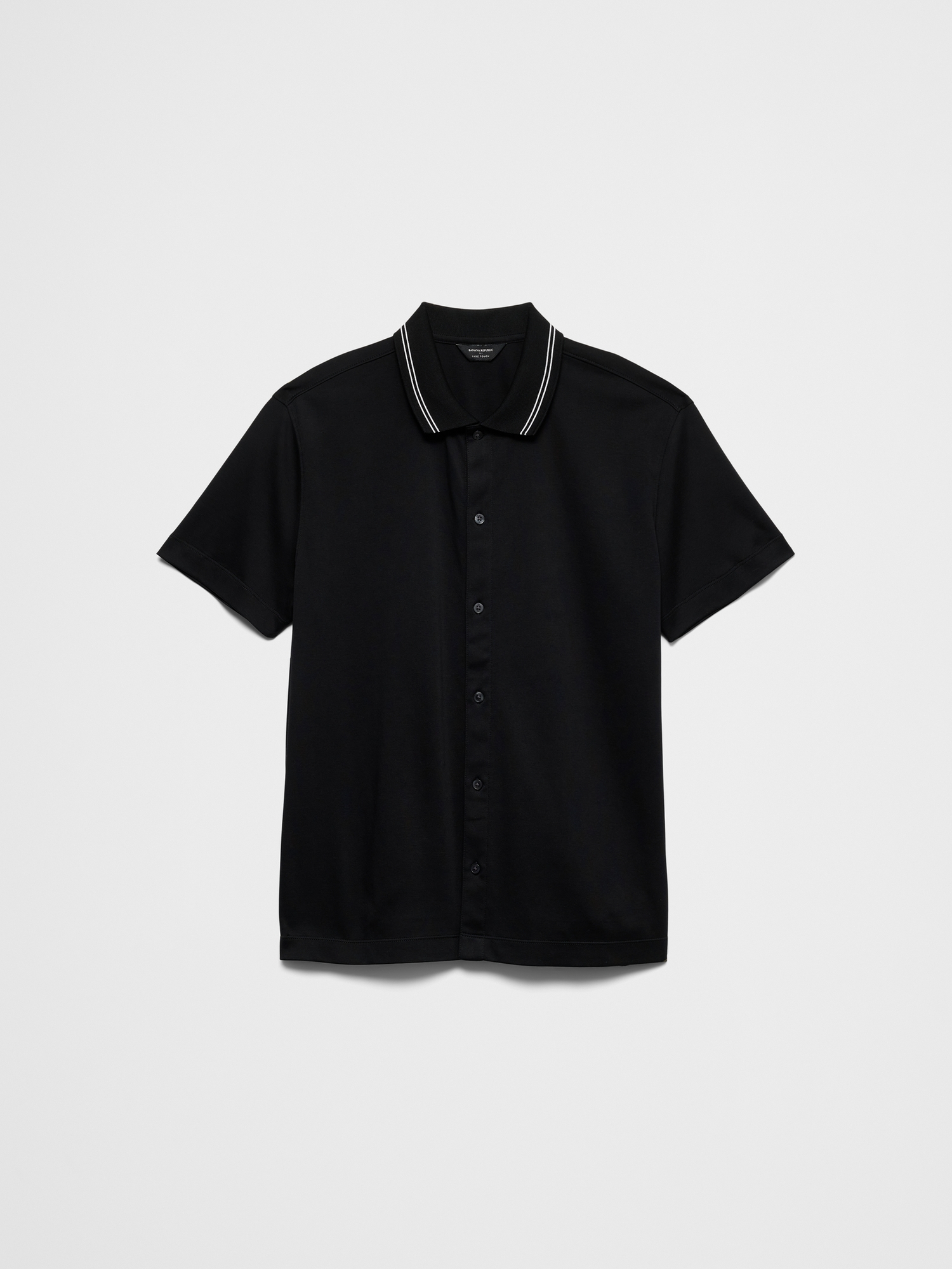 Image number 4 showing, Standard-Fit Luxe Touch Button-Down Polo