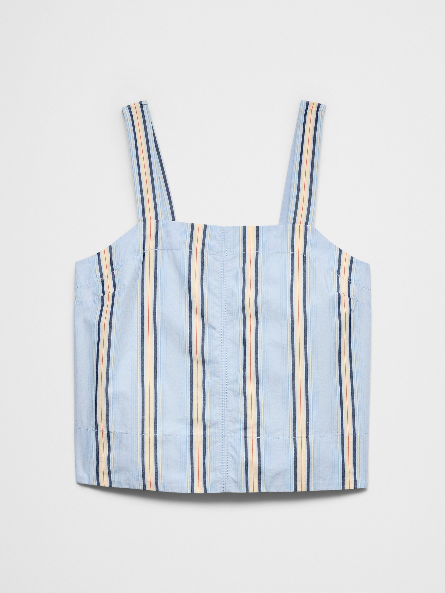 Image number 4 showing, Boxy Topstitch Tank