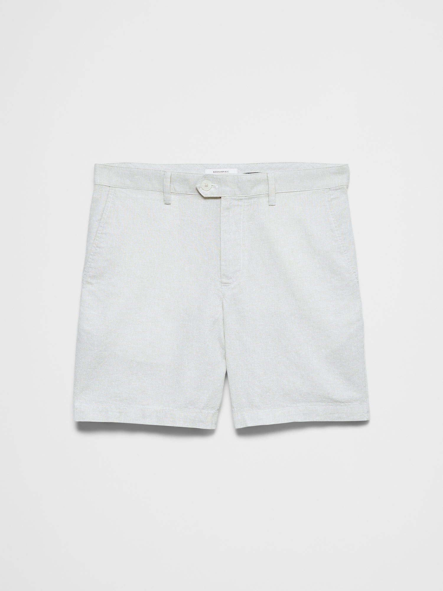 Image number 4 showing, Slim-Fit 7" Linen-Blend Short