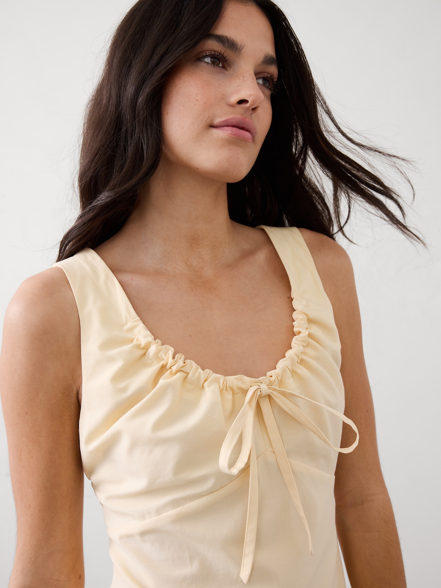 Image number 3 showing, Cinched Bust-Tie Top