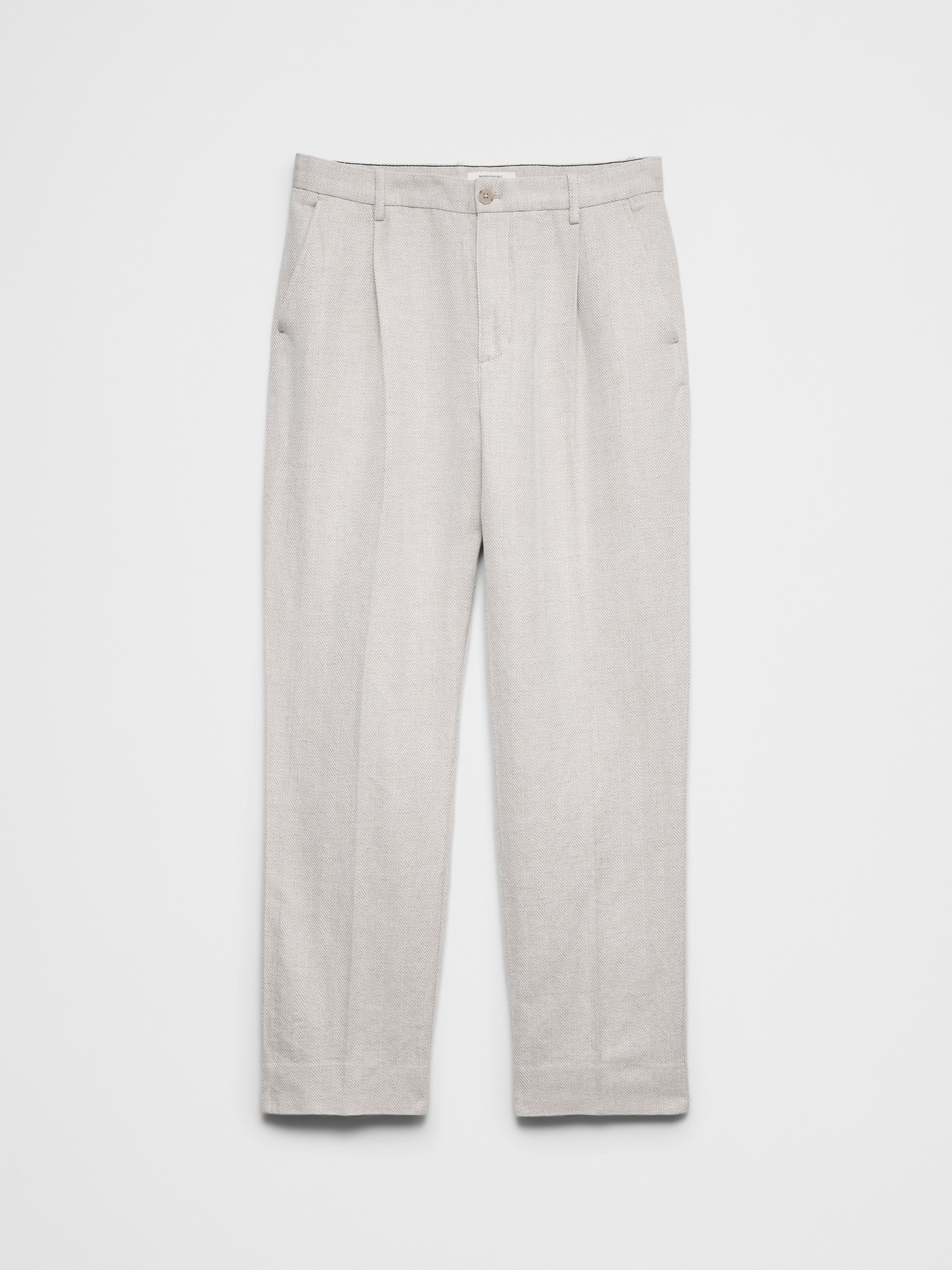 Image number 4 showing, Relaxed-Fit Wide-Leg Linen-Blend Pant