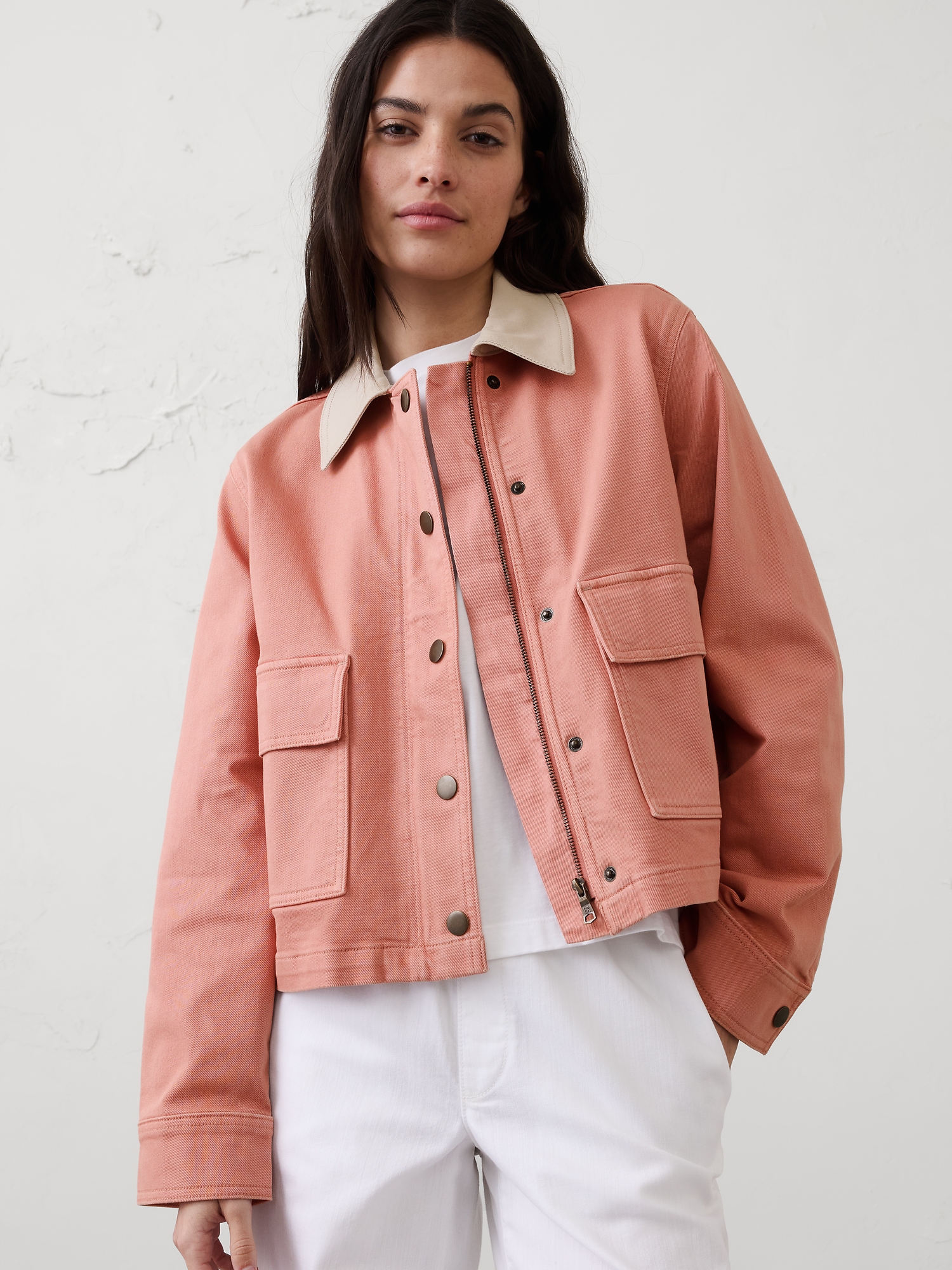 Image number 1 showing, Denim Barn Jacket