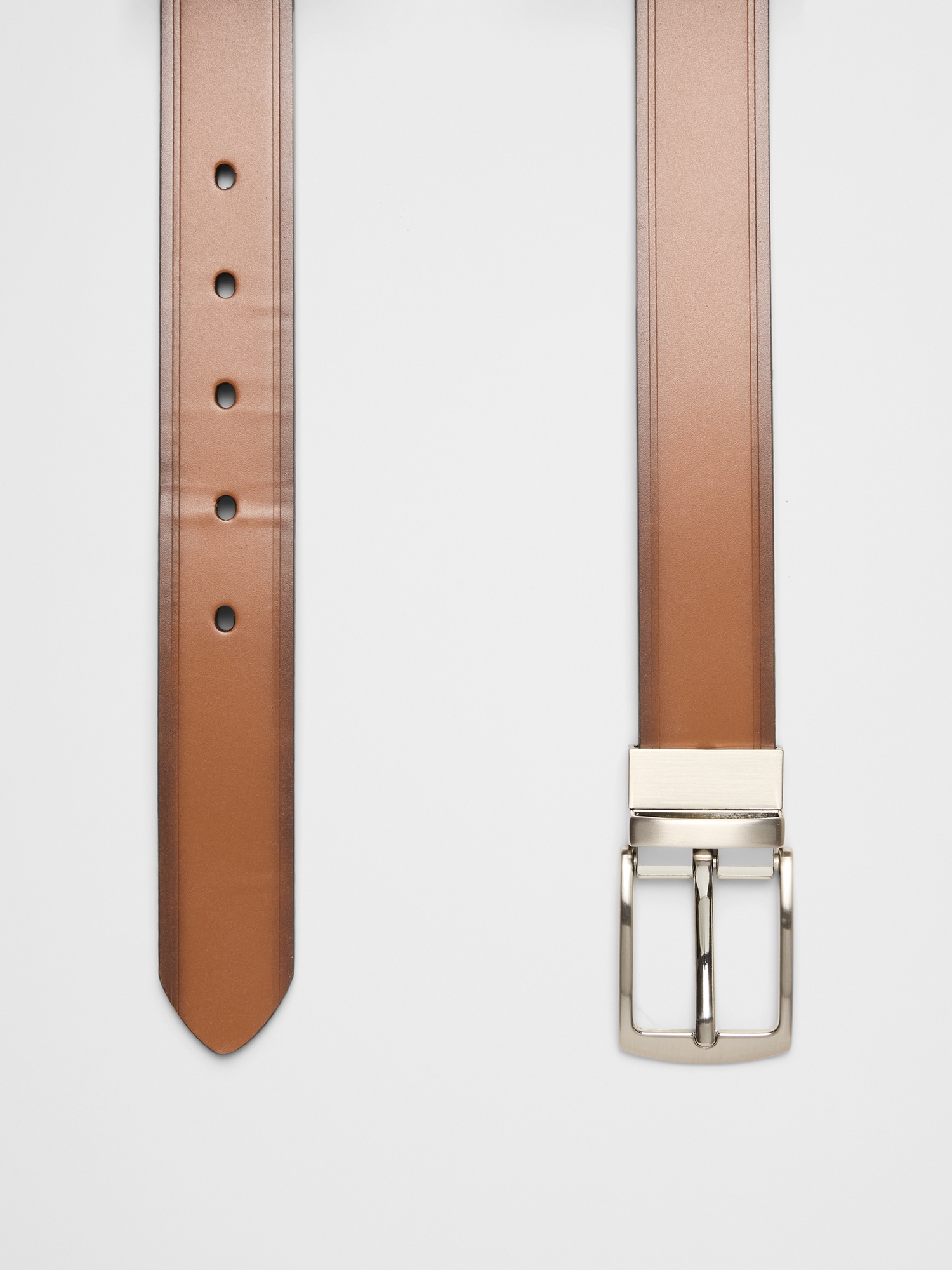 Image number 2 showing, Reversible Leather Dress Belt