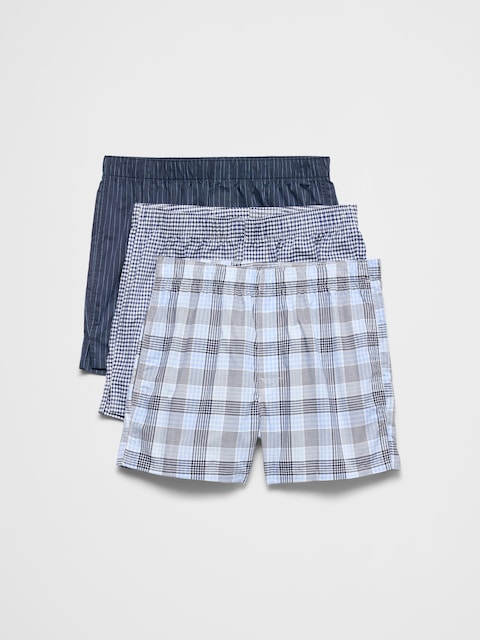 CALEÇON BOXEUR EN COTON (PAQUET DE 3)